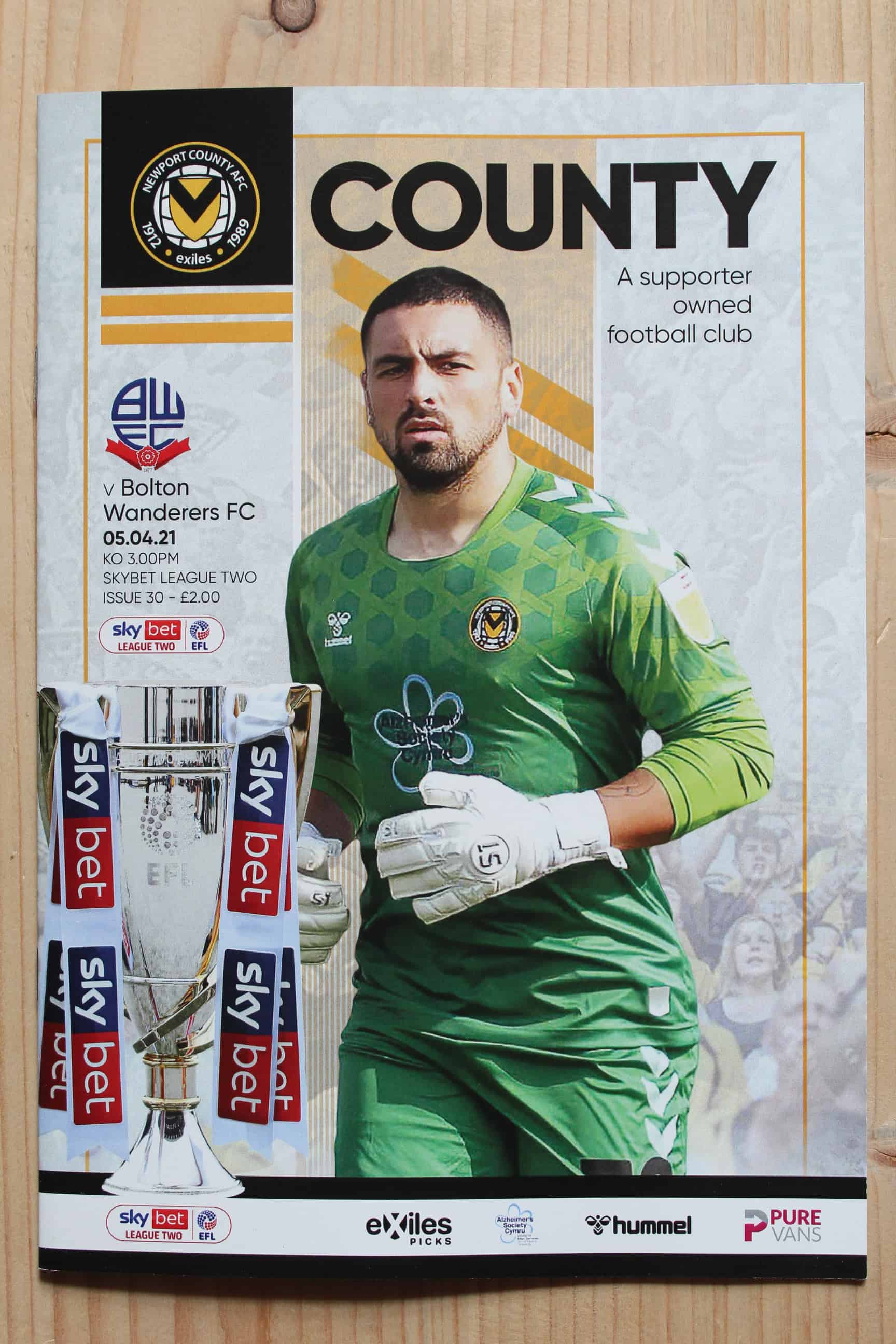 Newport County AFC v Bolton Wanderers FC