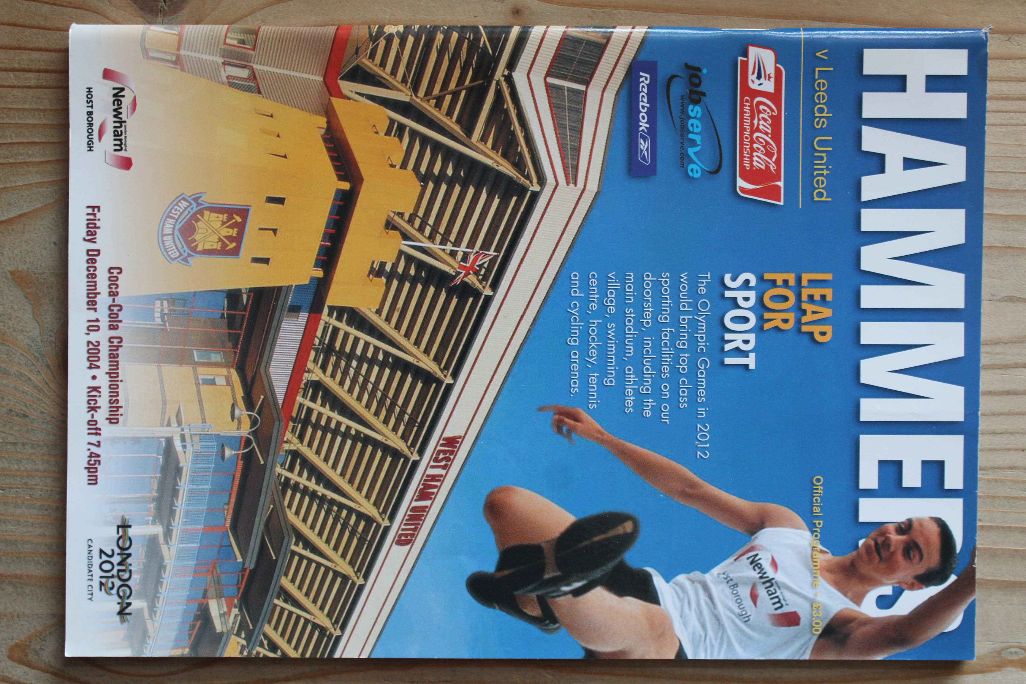 West Ham United FC v Leeds United FC