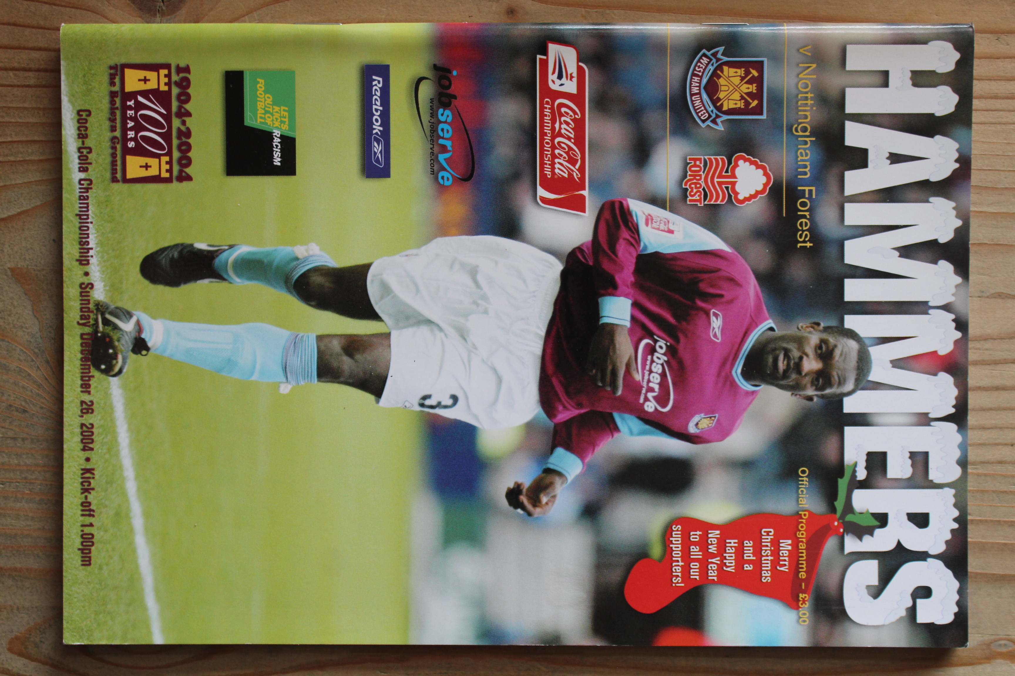 West Ham United FC v Nottingham Forest FC