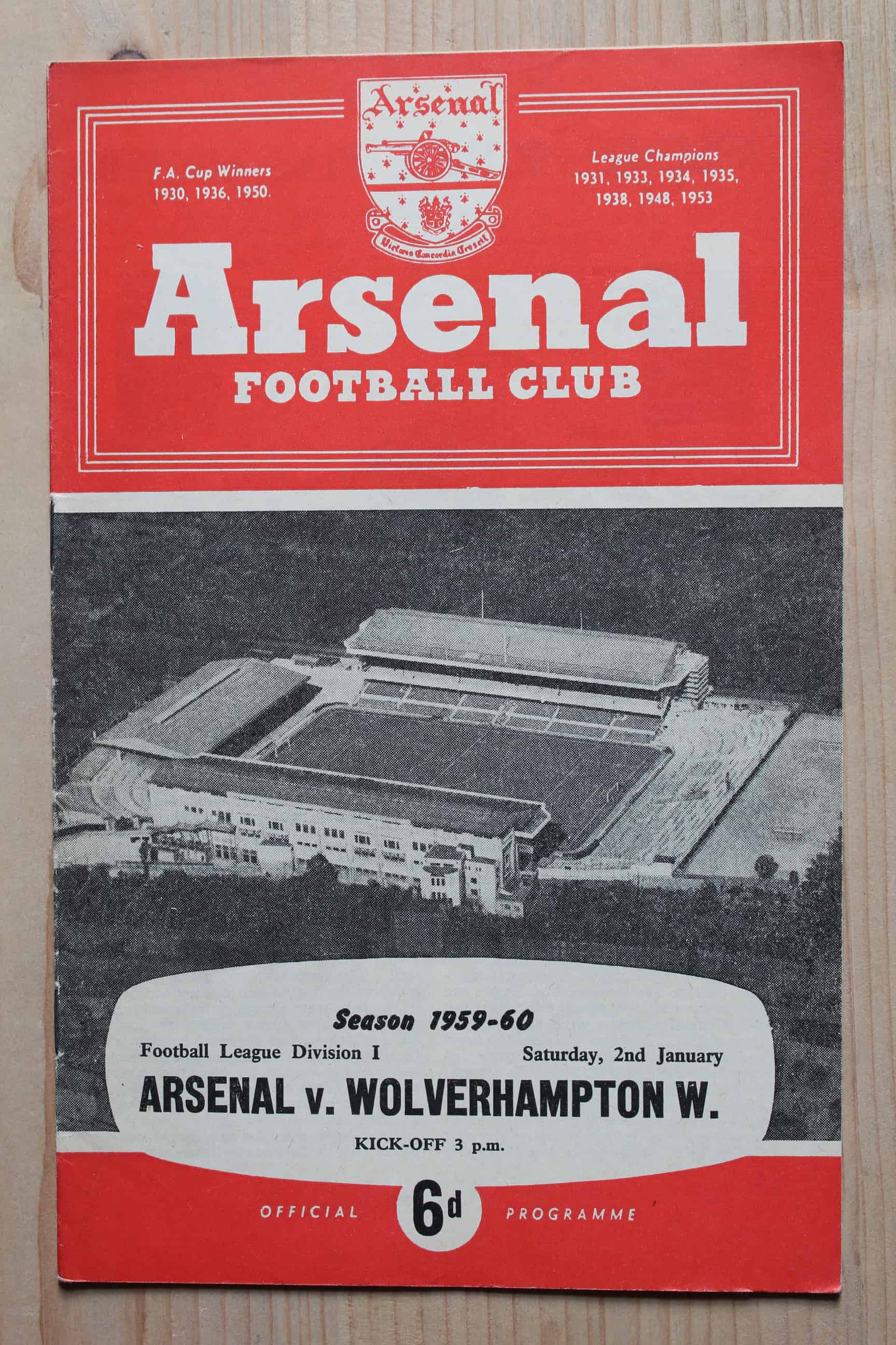 Arsenal FC v Wolverhampton Wanderers FC