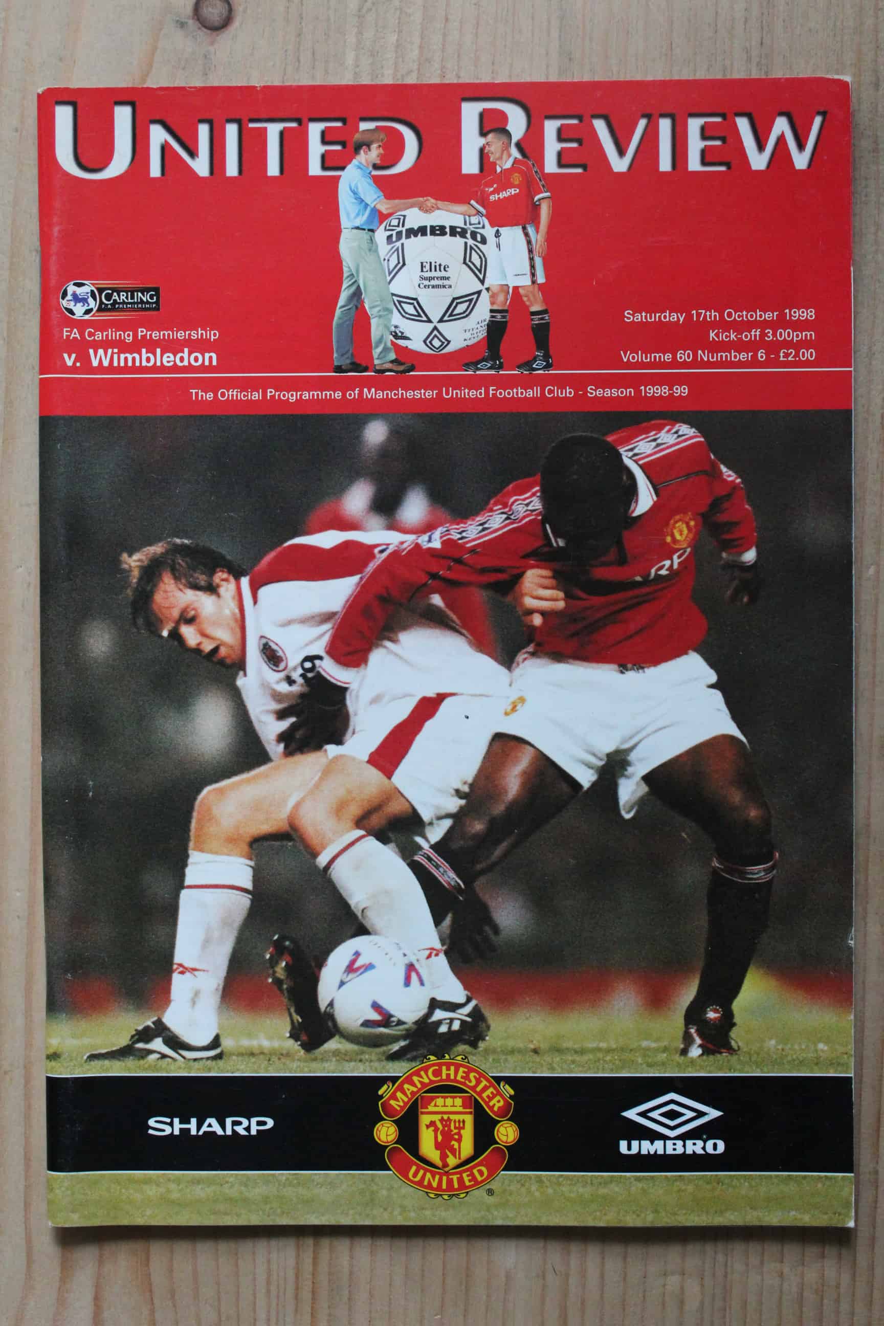 Manchester United FC v Wimbledon