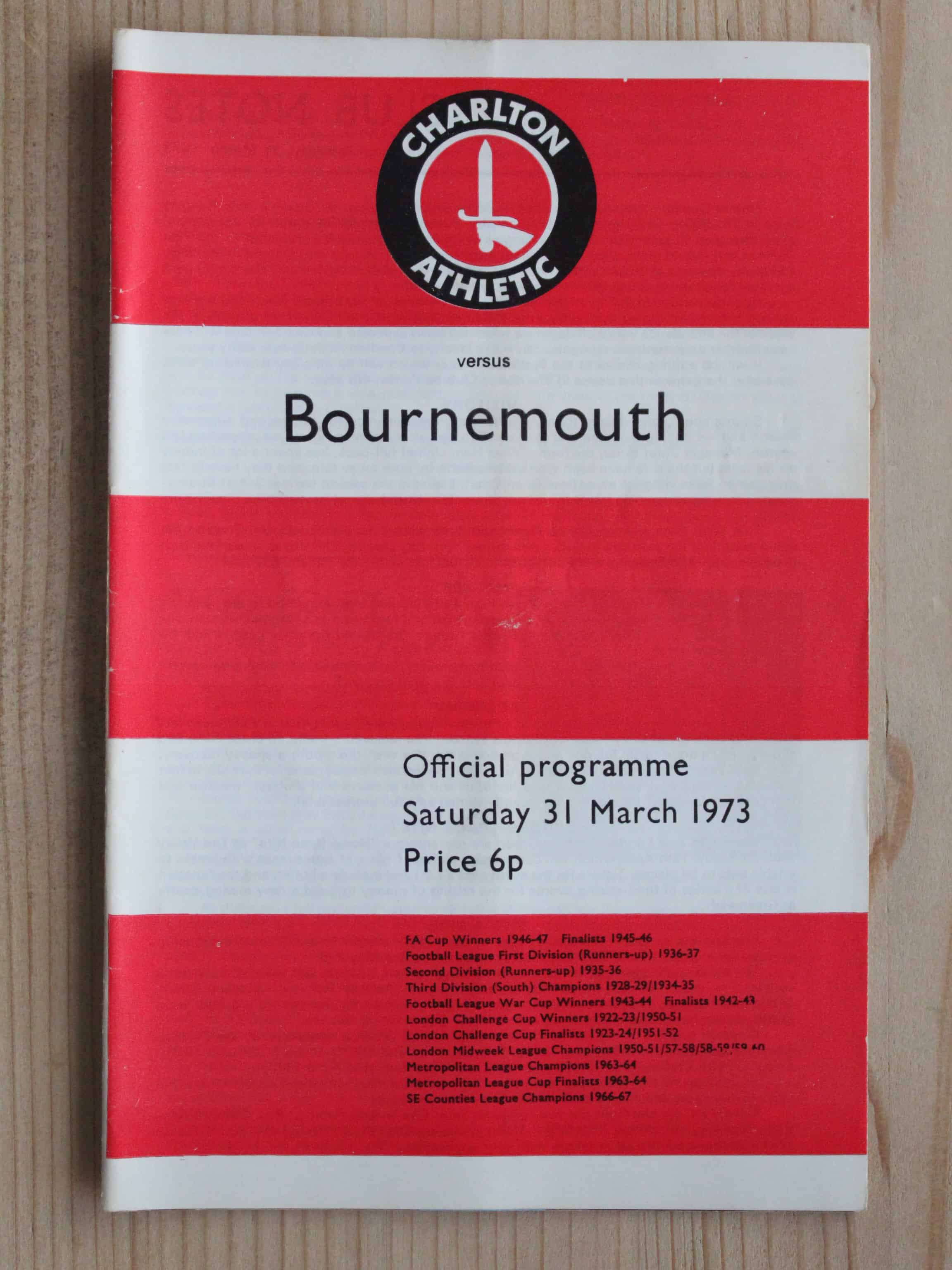 Charlton Athletic FC v AFC Bournemouth