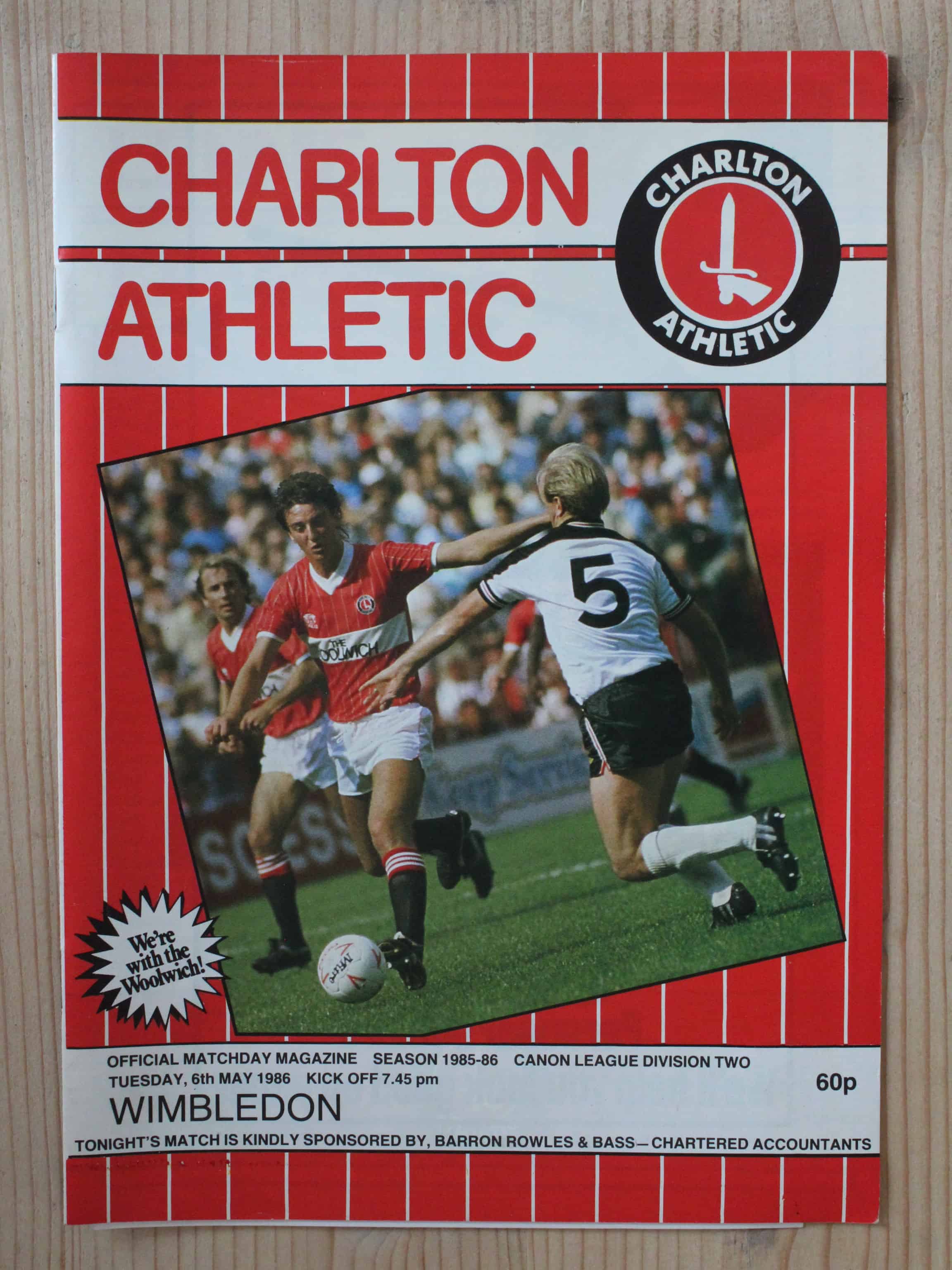 Charlton Athletic FC v Wimbledon