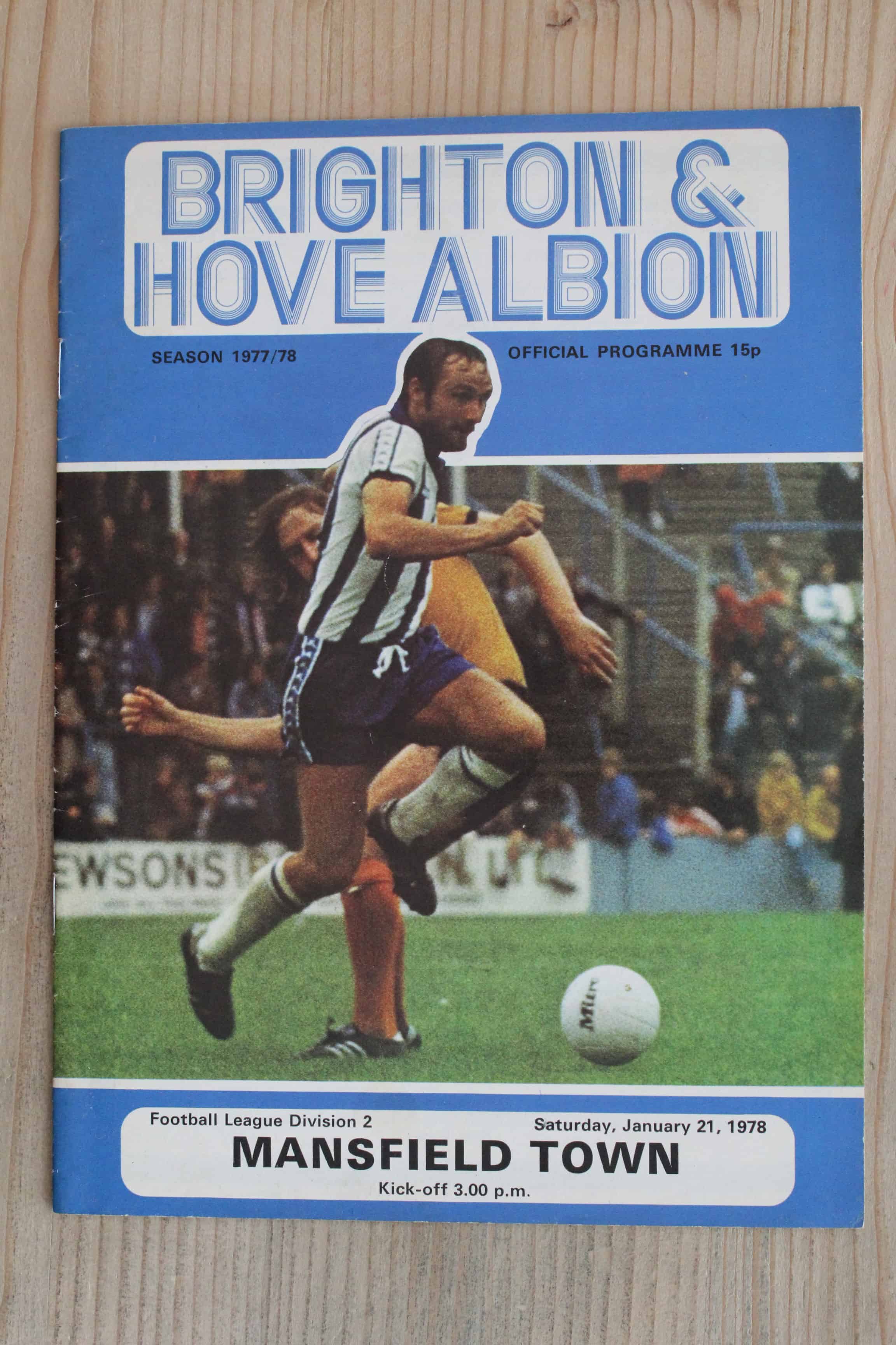 Brighton & Hove Albion FC v Mansfield Town FC