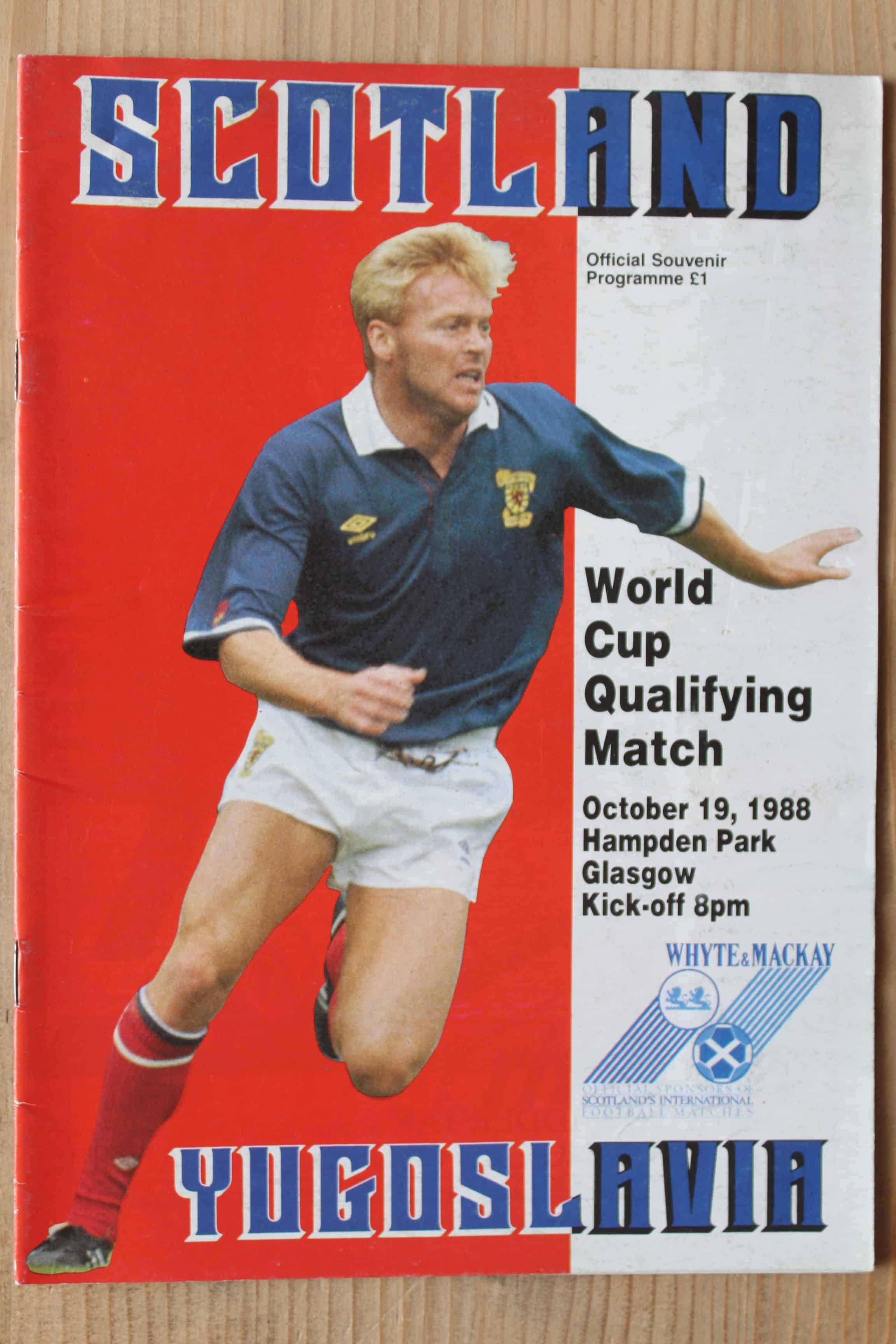 Scotland v Yugoslavia