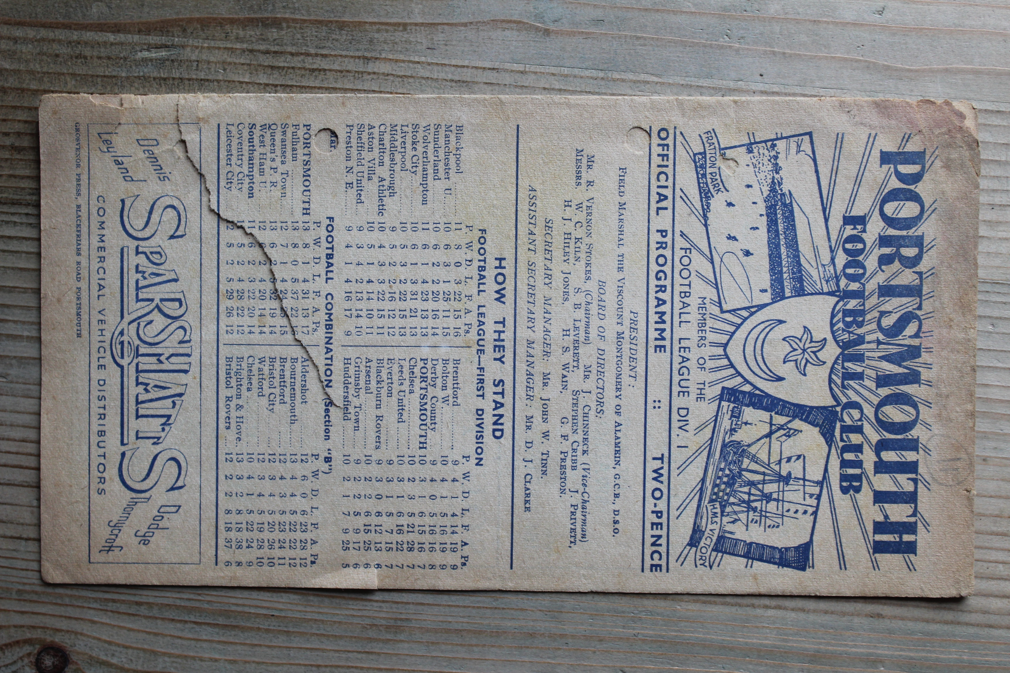 Portsmouth FC v Clyde