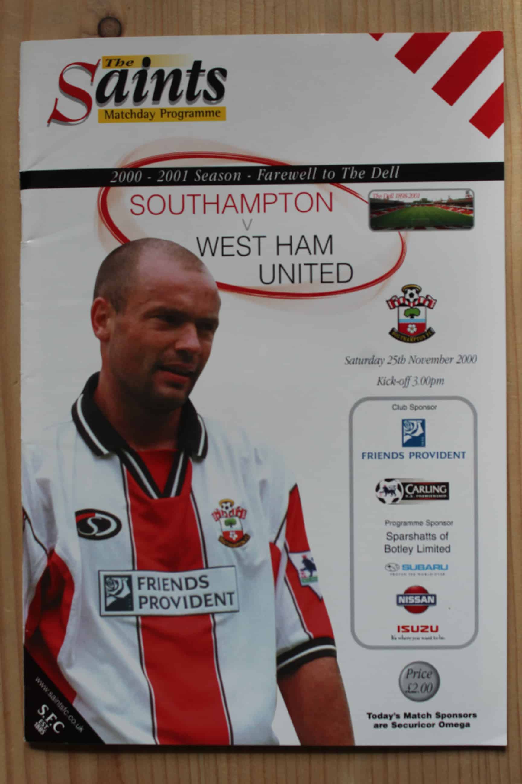 Southampton FC v West Ham United FC