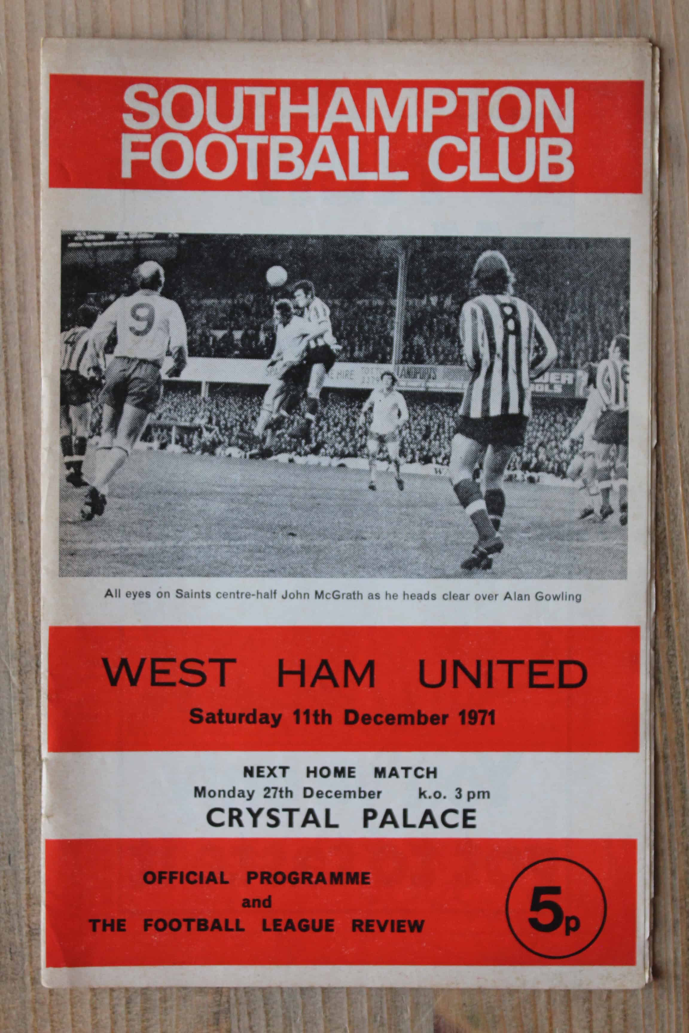 Southampton FC v West Ham United FC