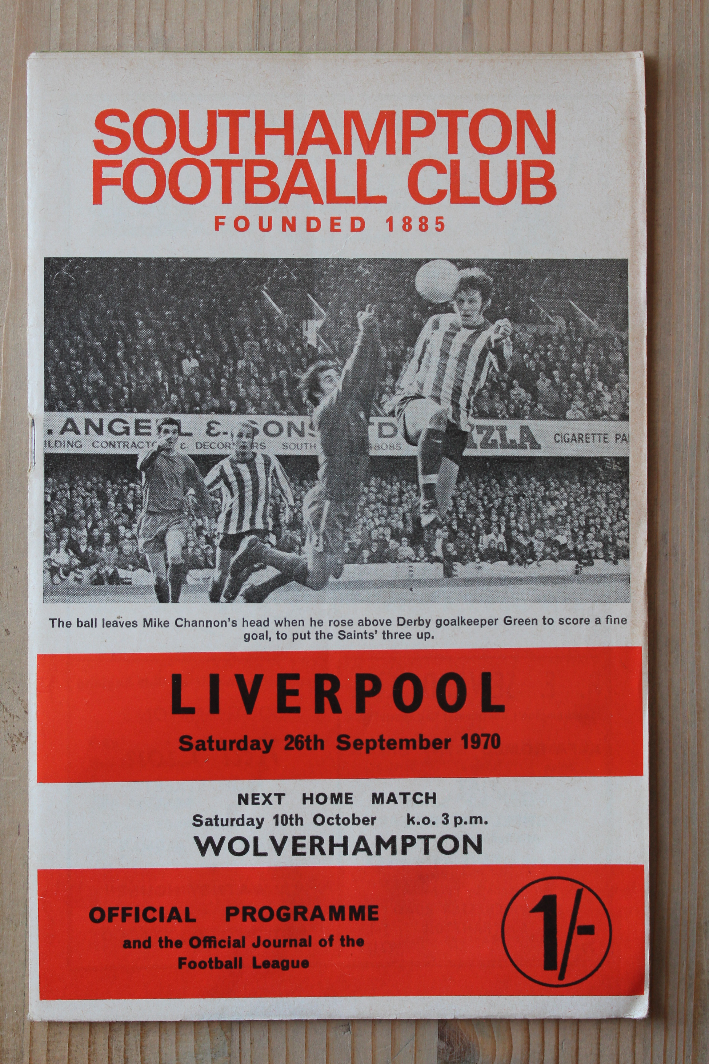 Southampton FC v Liverpool FC