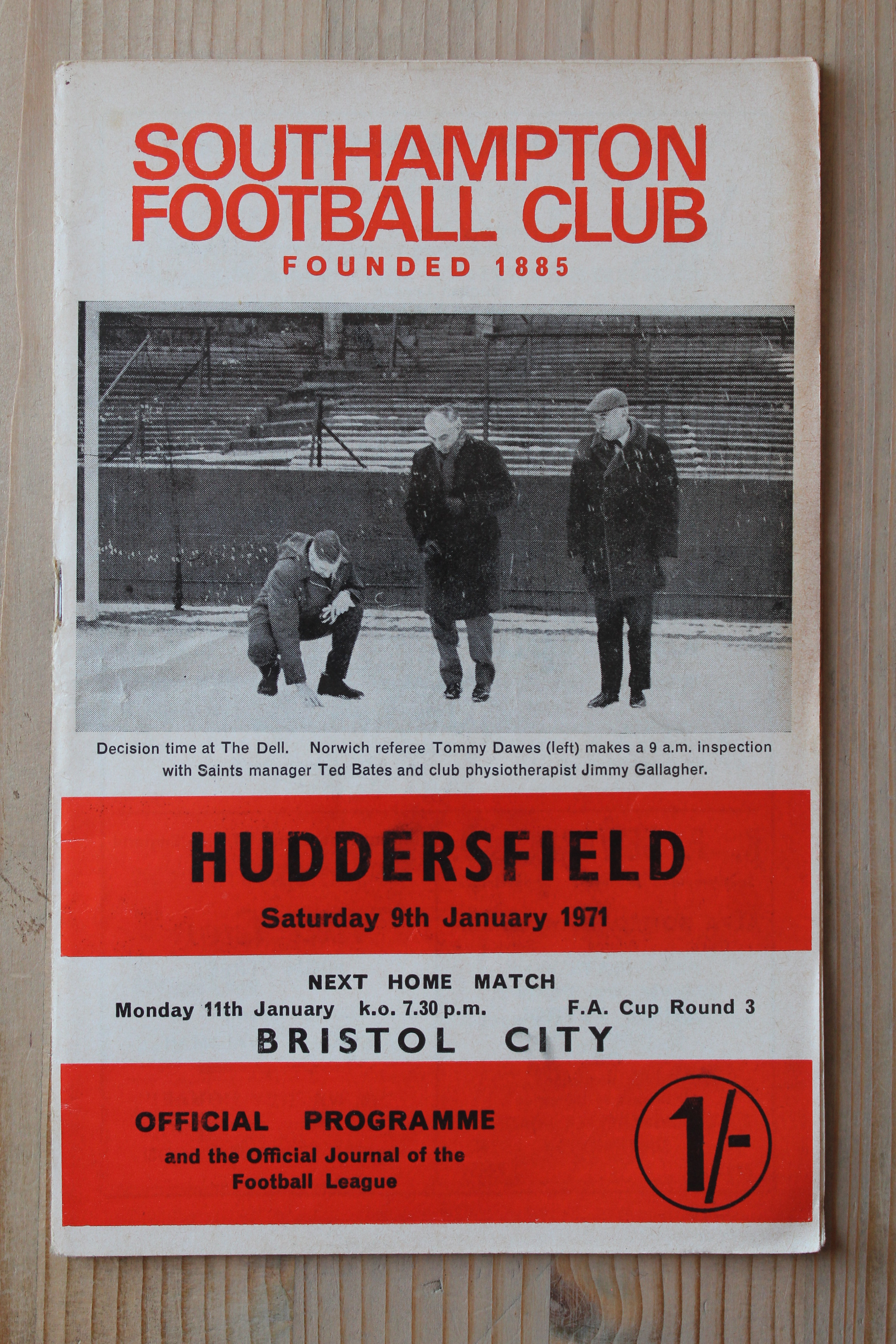 Southampton FC v Huddersfield Town FC