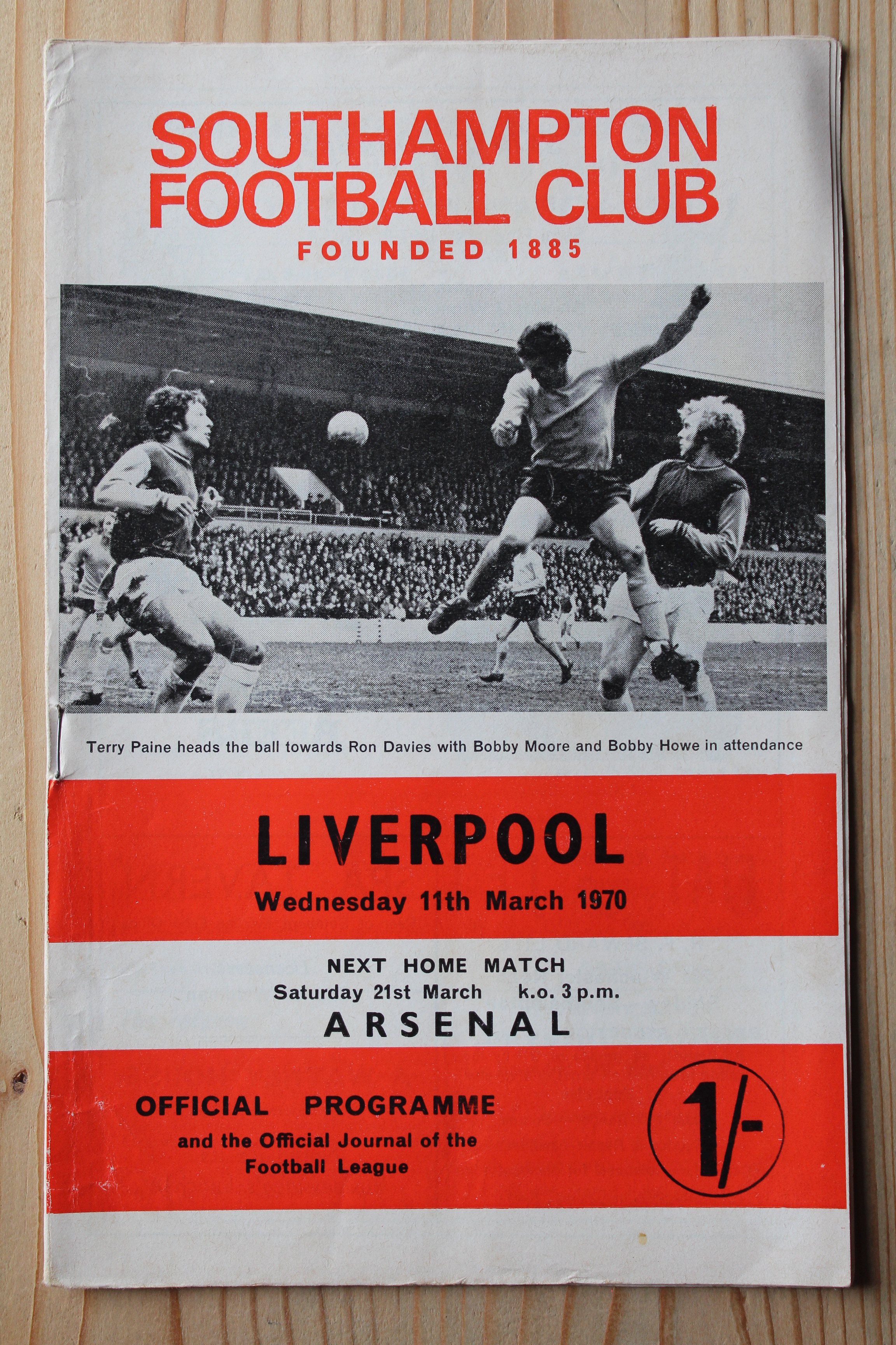 Southampton FC v Liverpool FC