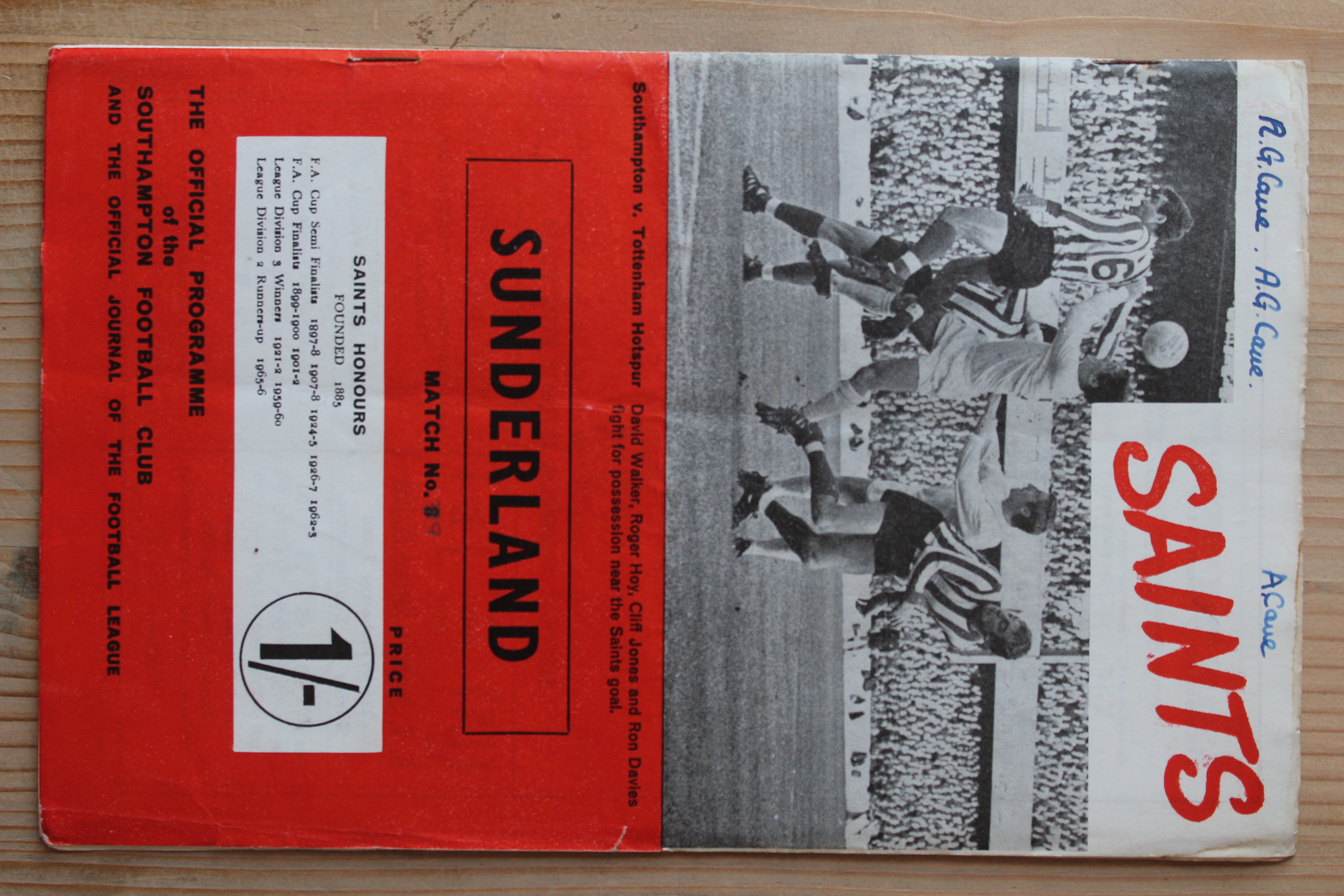 Southampton FC v Sunderland FC