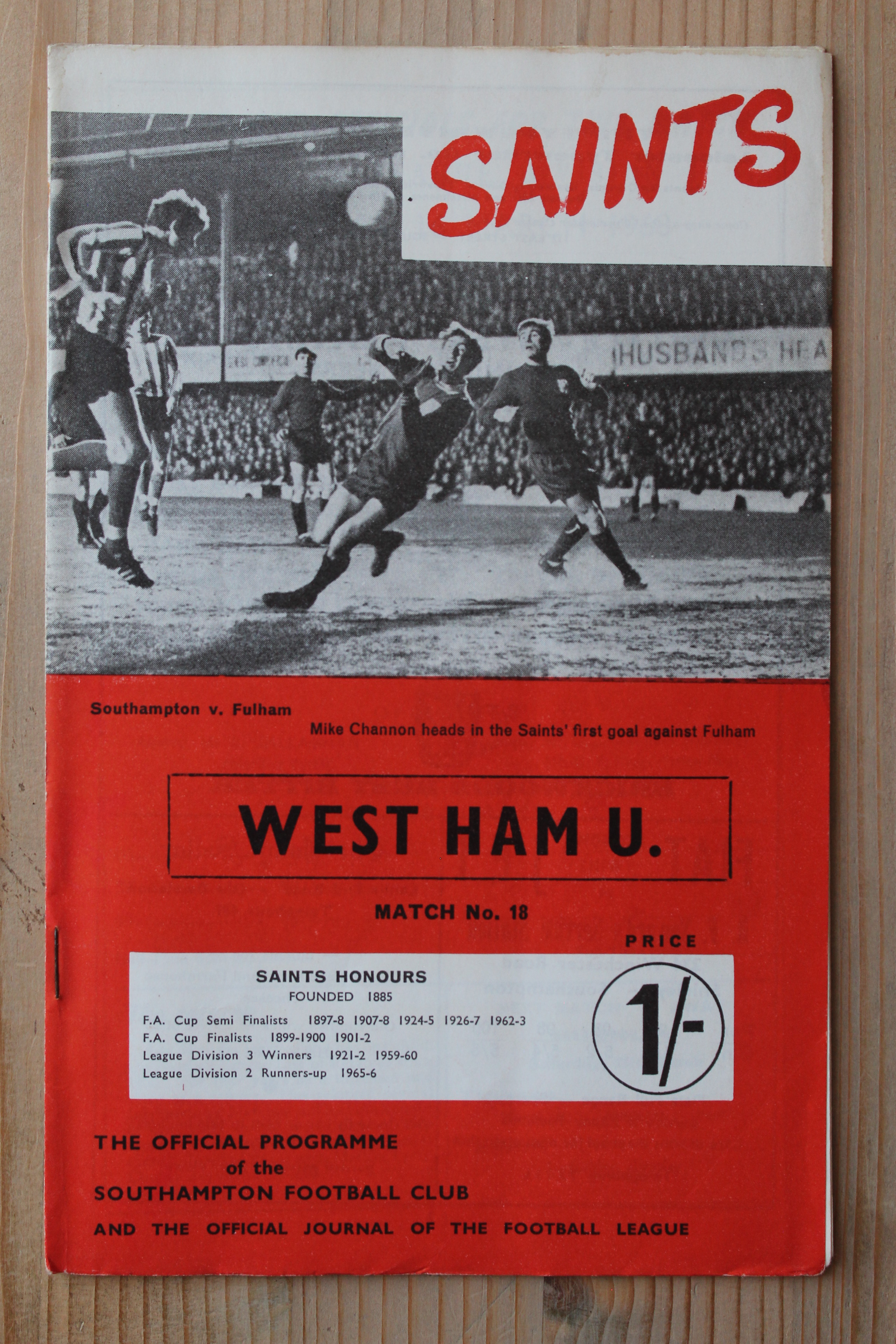 Southampton FC v West Ham United FC