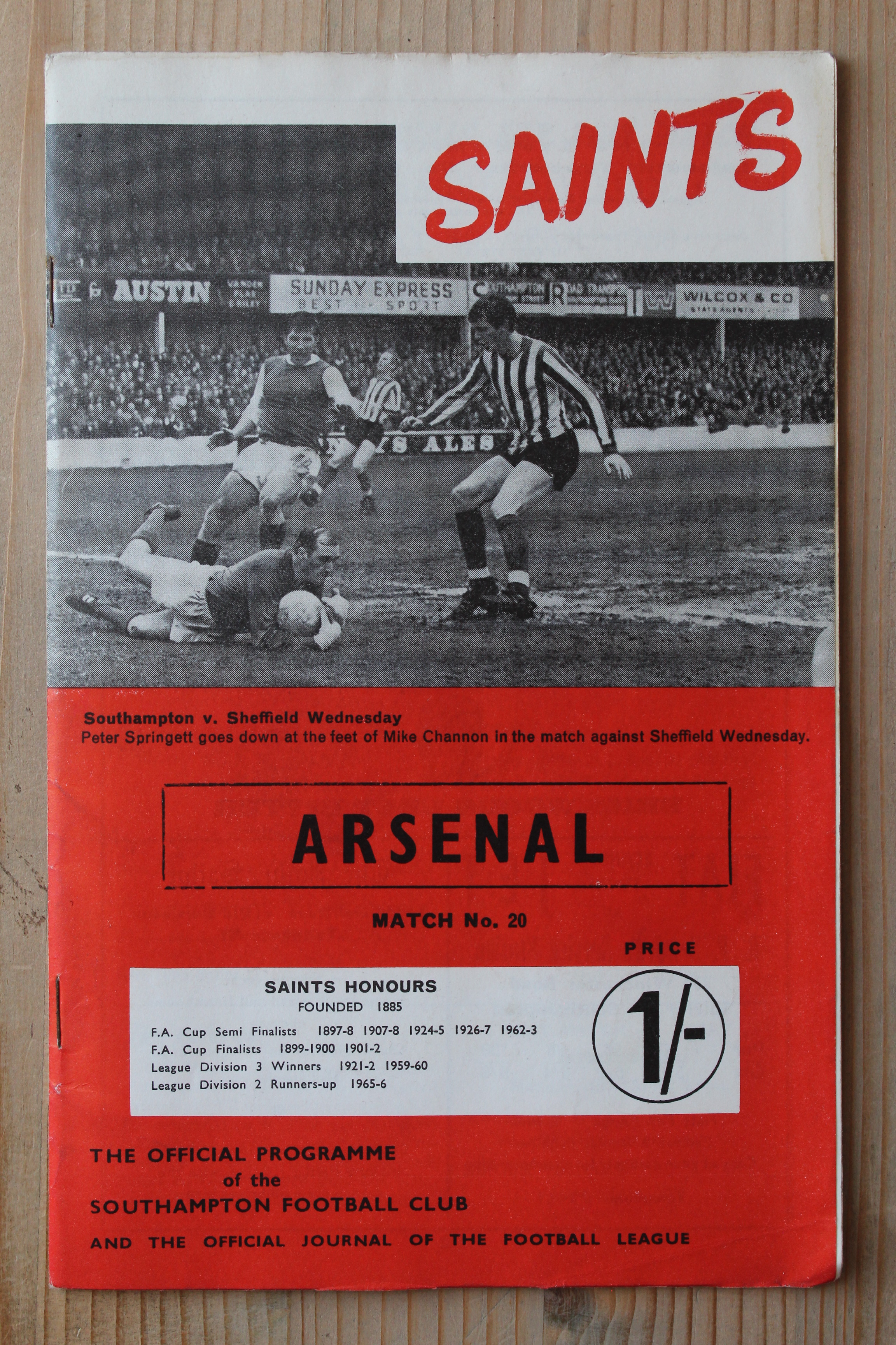 Southampton FC v Arsenal FC