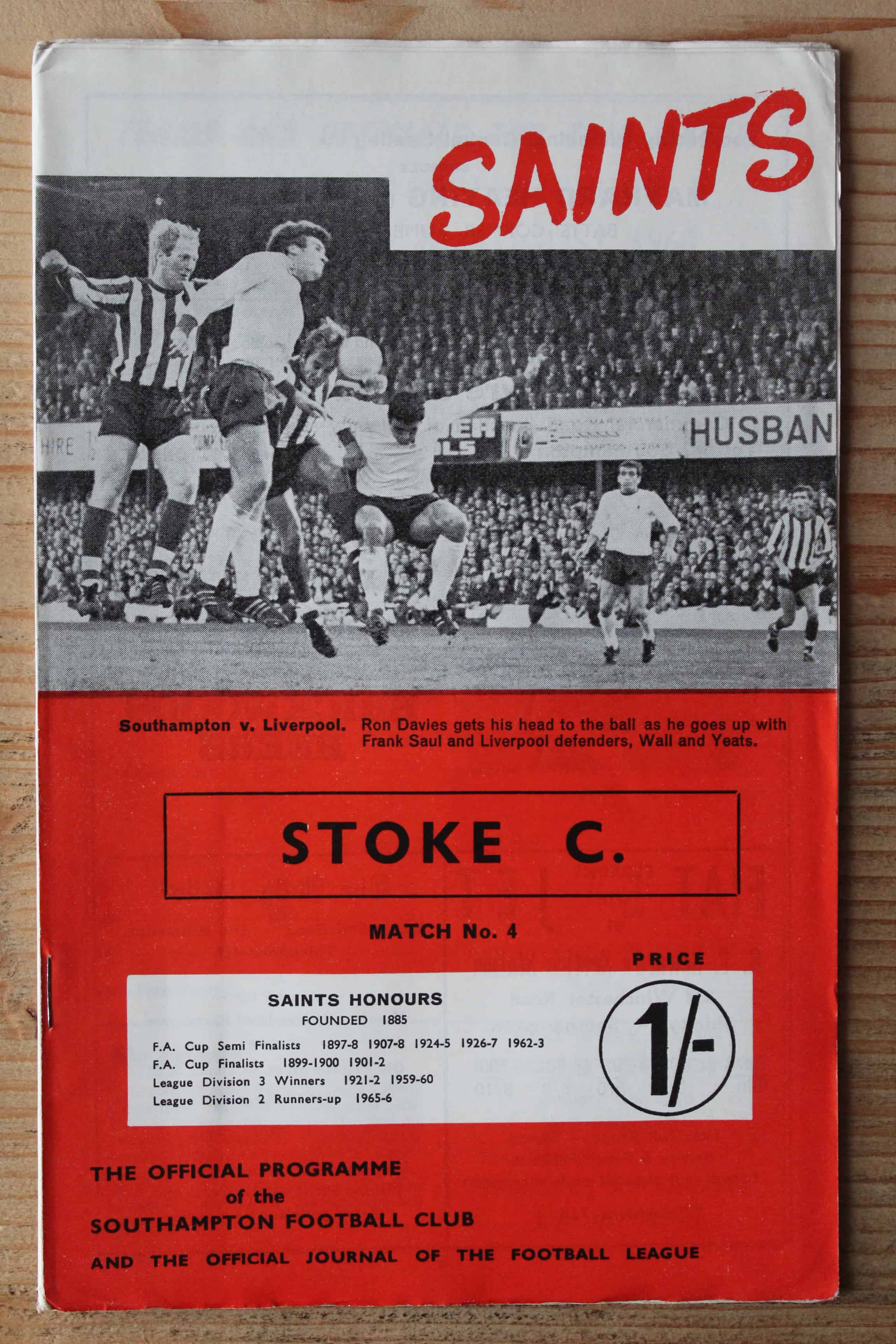 Southampton FC v Stoke City FC