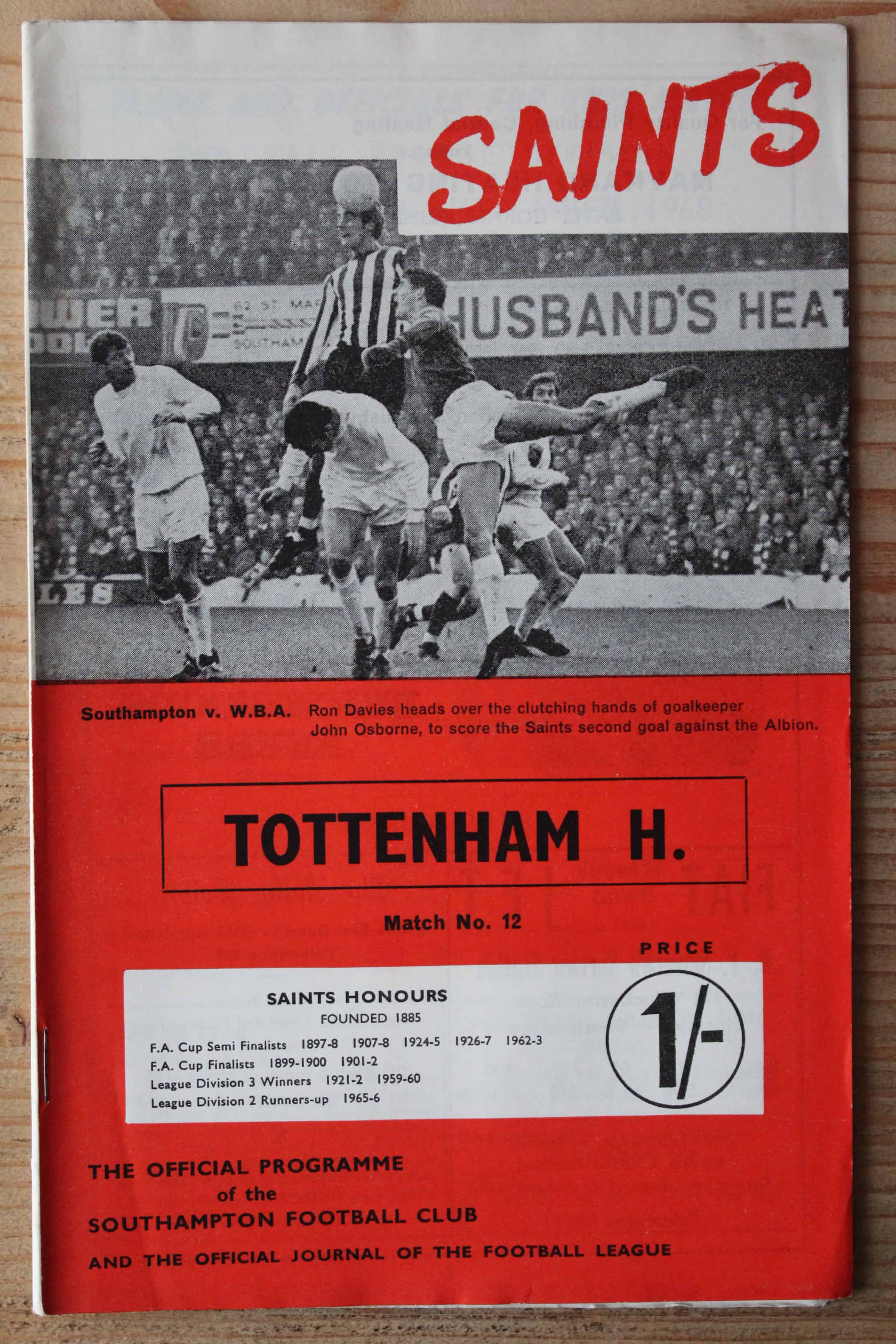 Southampton FC v Tottenham Hotspur FC