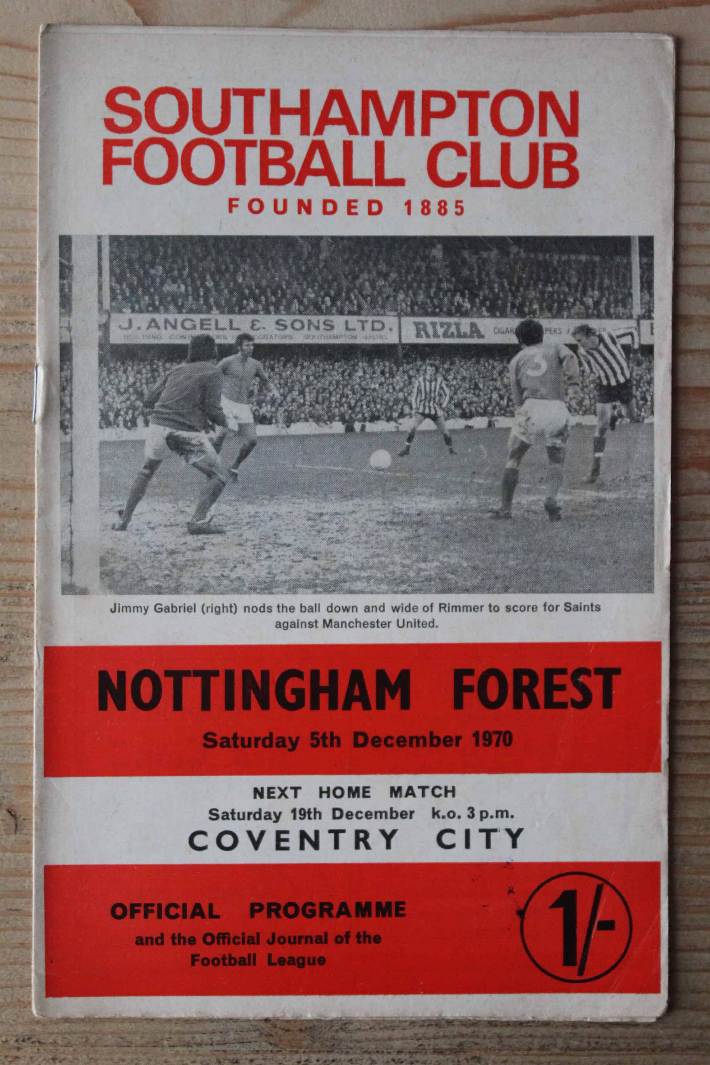 Southampton FC v Nottingham Forest FC