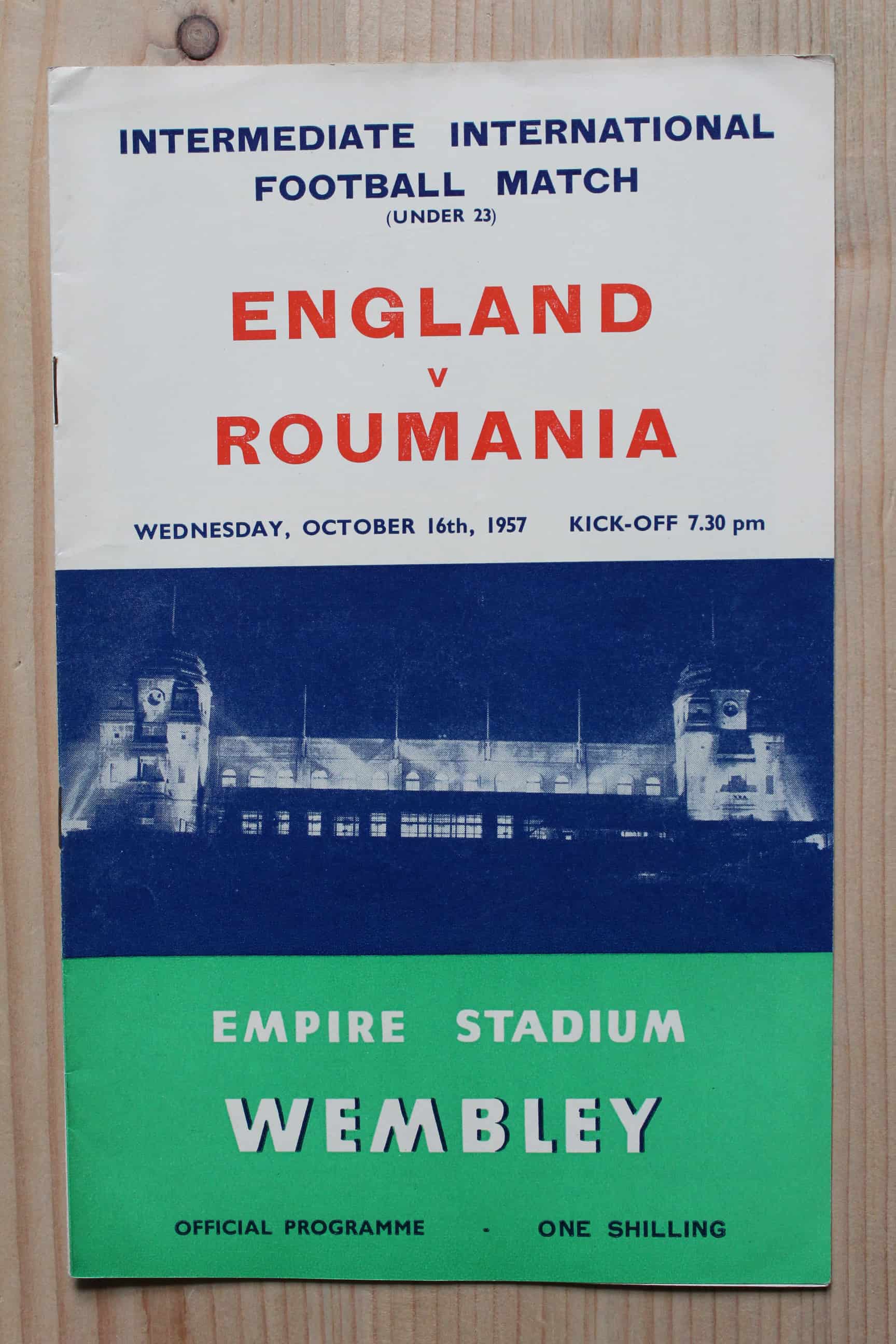 England (U23`s) v Romania (U23`s)