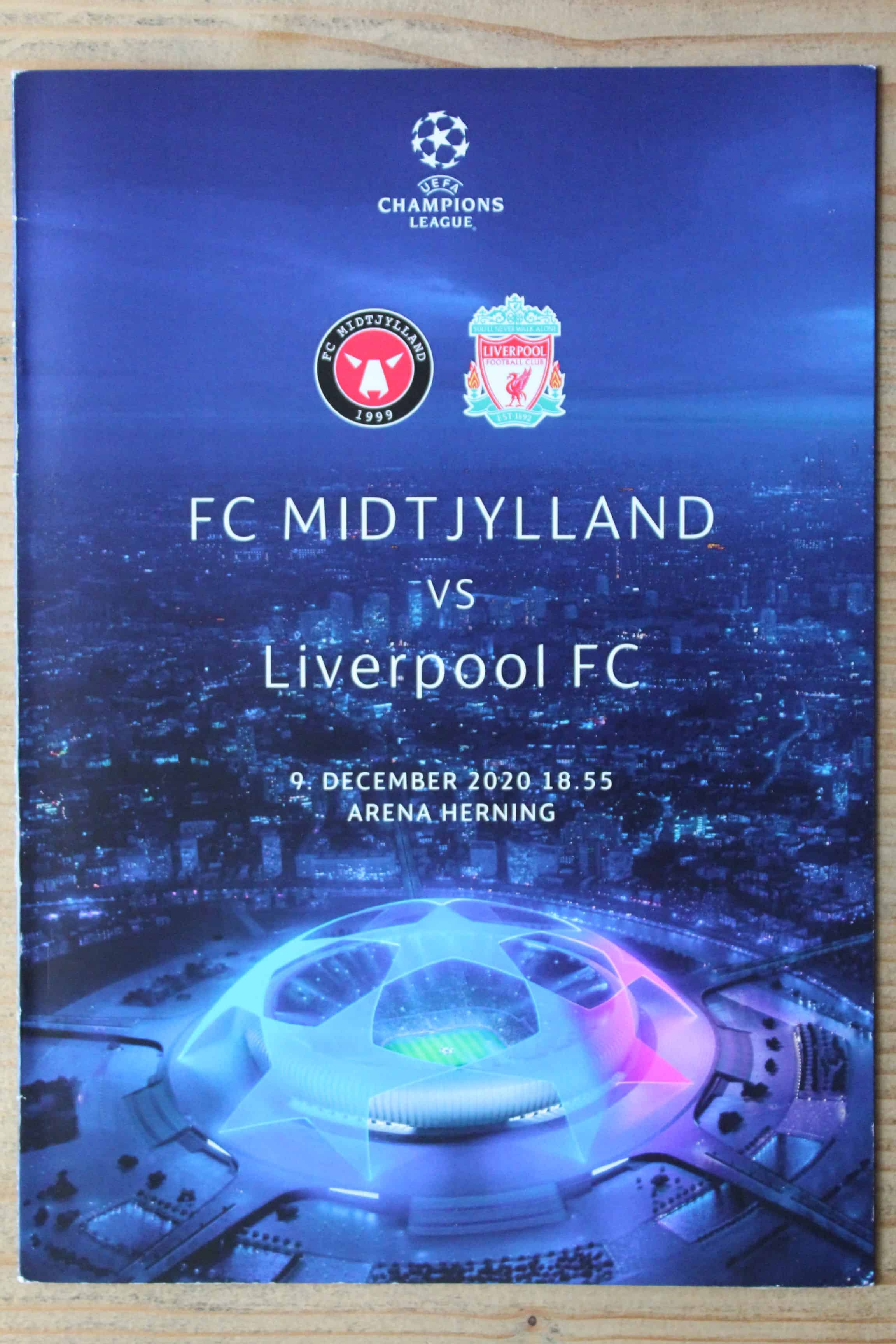 Midtjylland v Liverpool FC