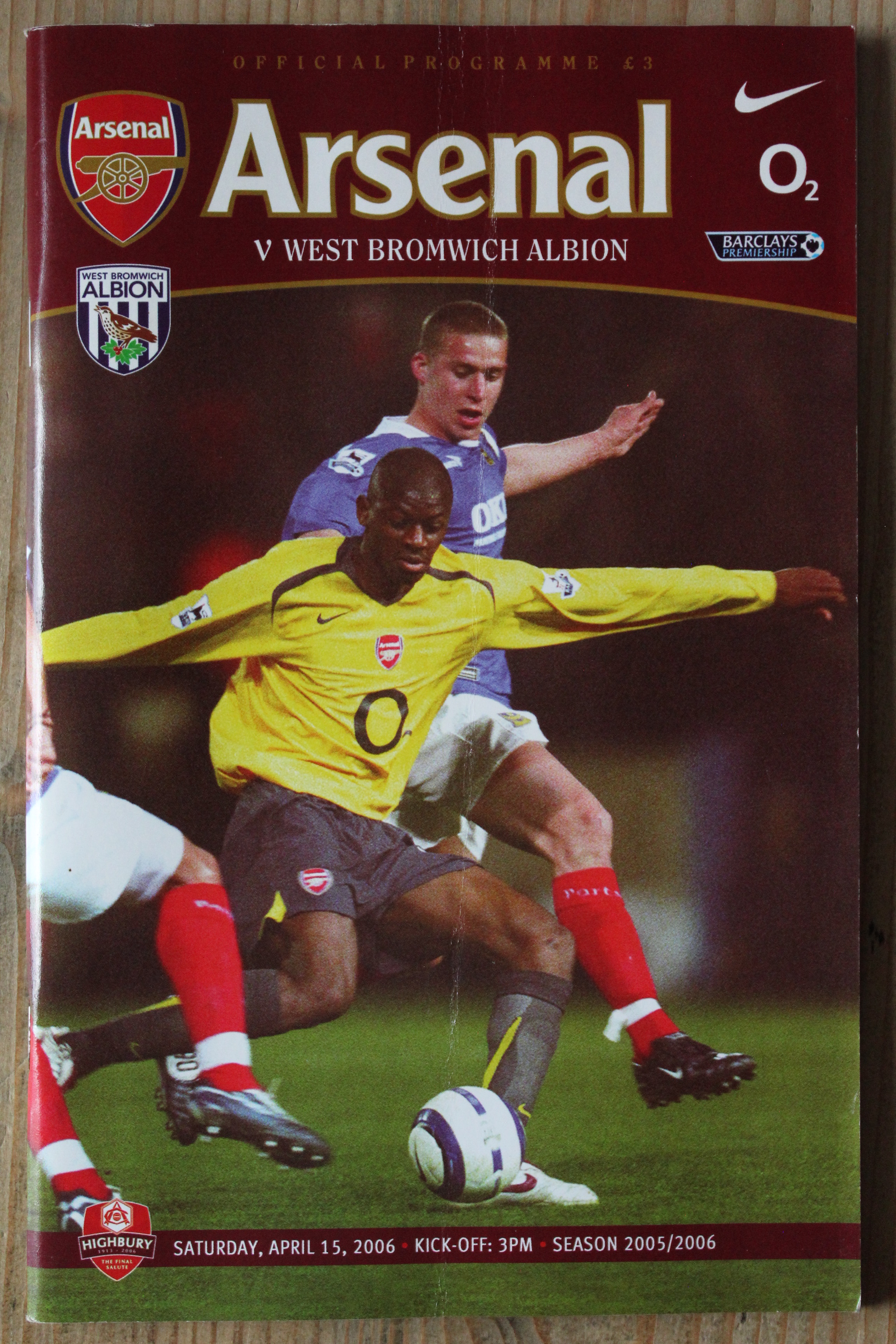 Arsenal FC v West Bromwich Albion FC 