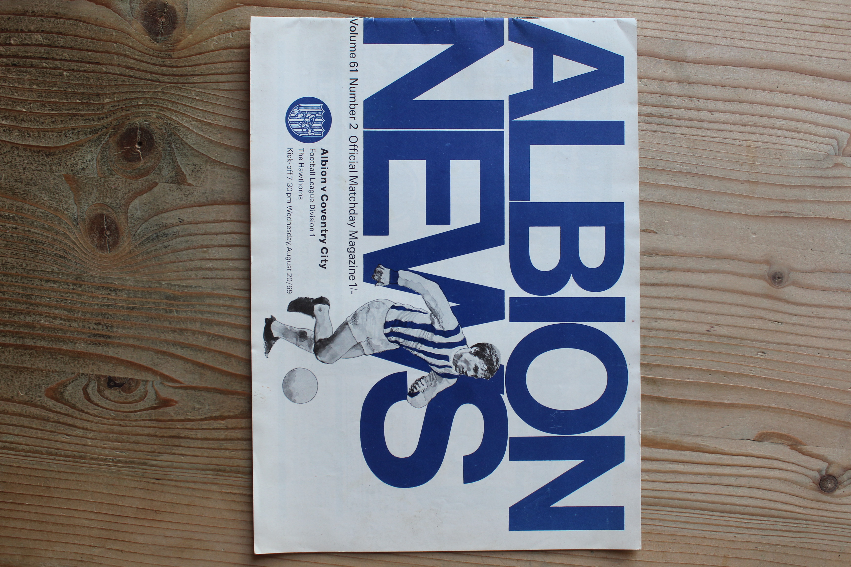 West Bromwich Albion FC  v Coventry City FC