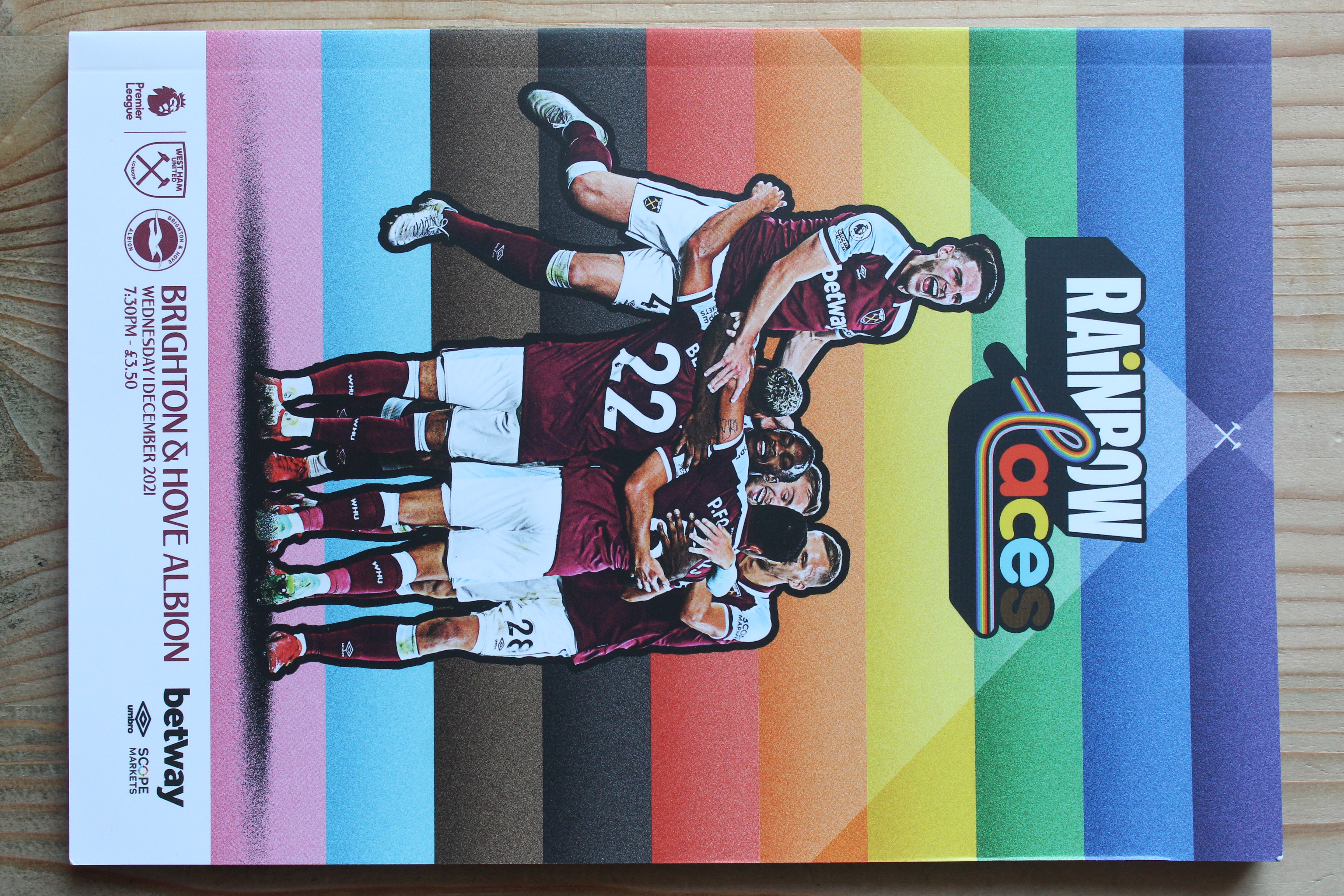 West Ham United FC v Brighton & Hove Albion FC