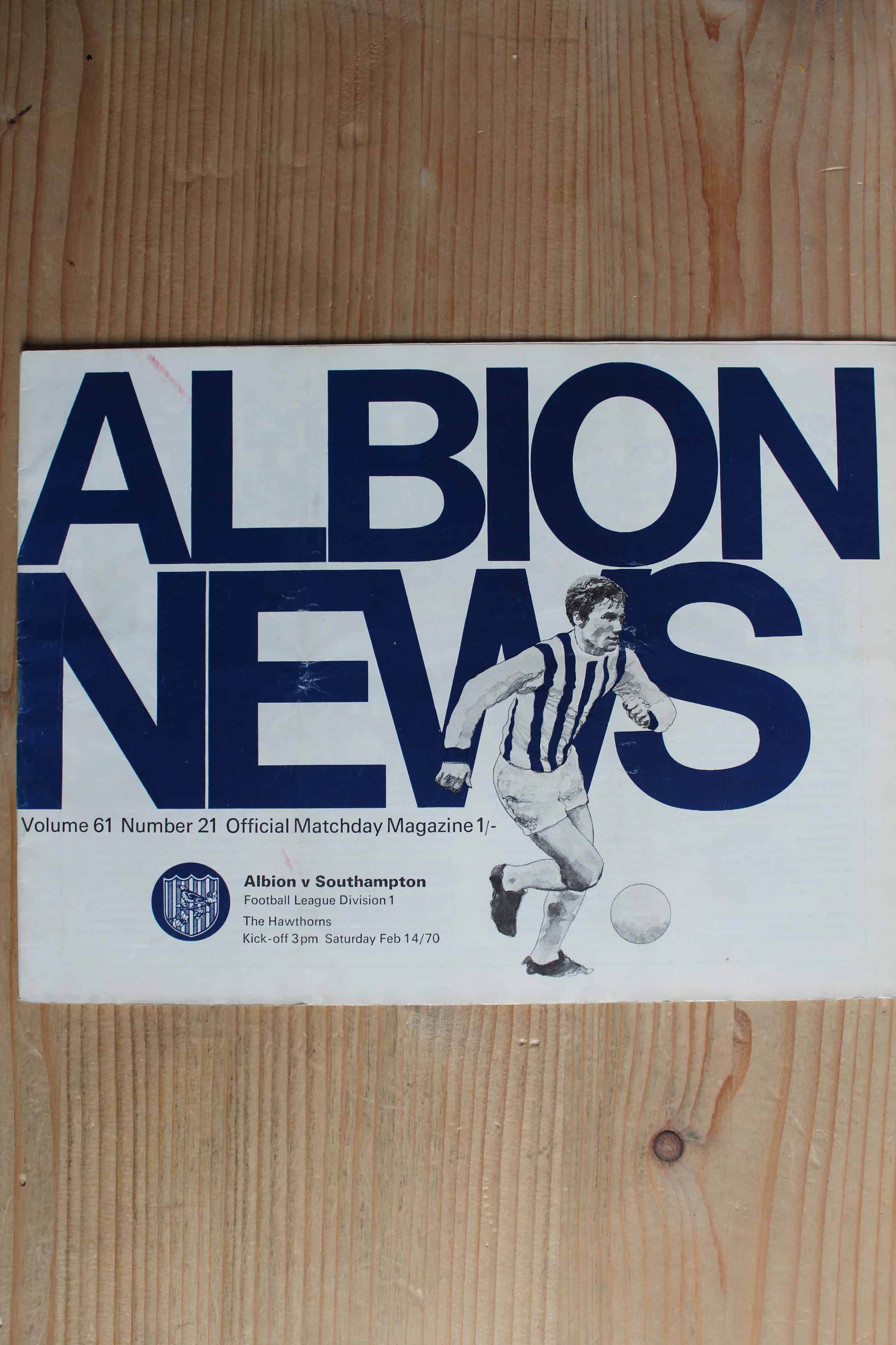 West Bromwich Albion FC  v Southampton FC