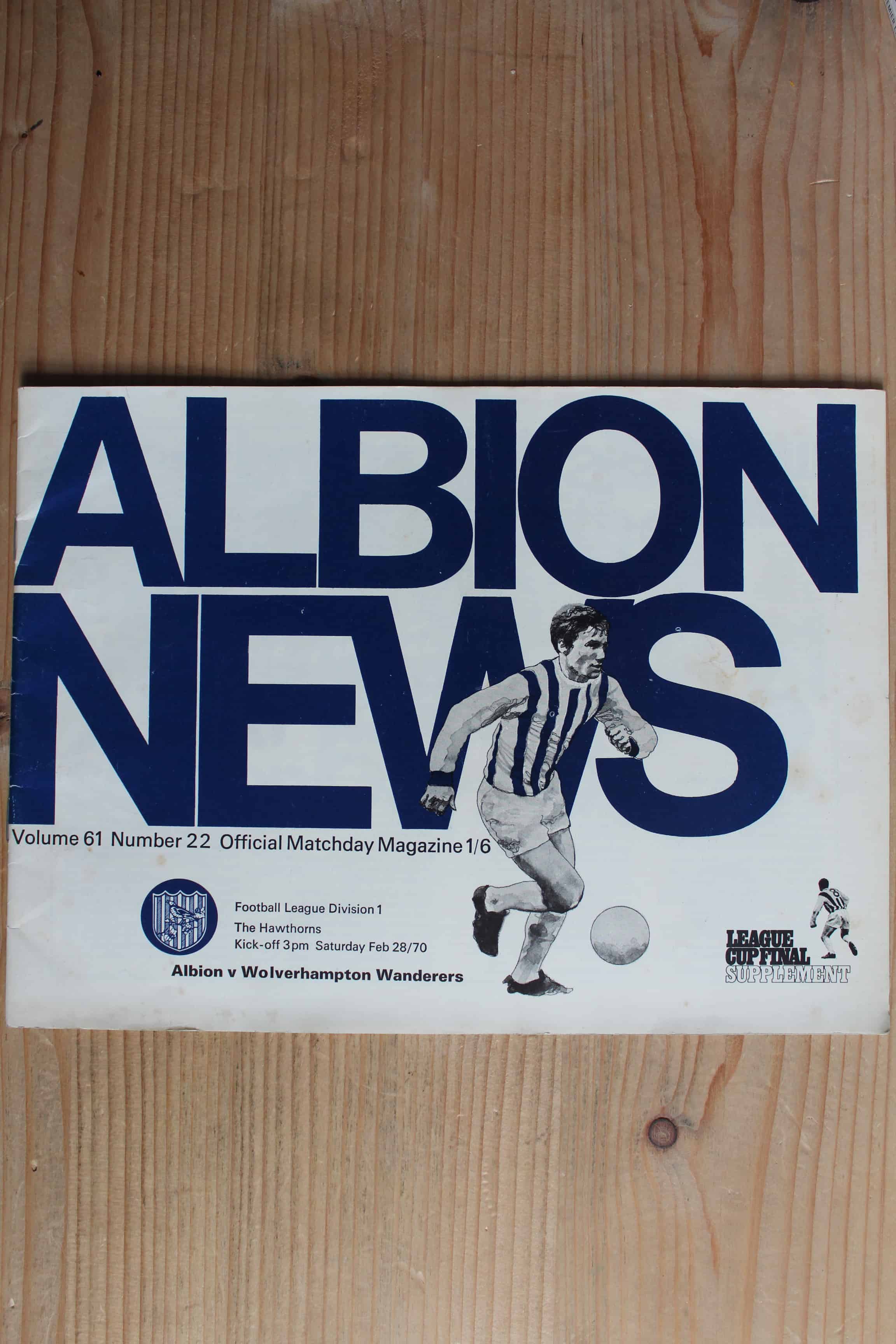 West Bromwich Albion FC  v Wolverhampton Wanderers FC