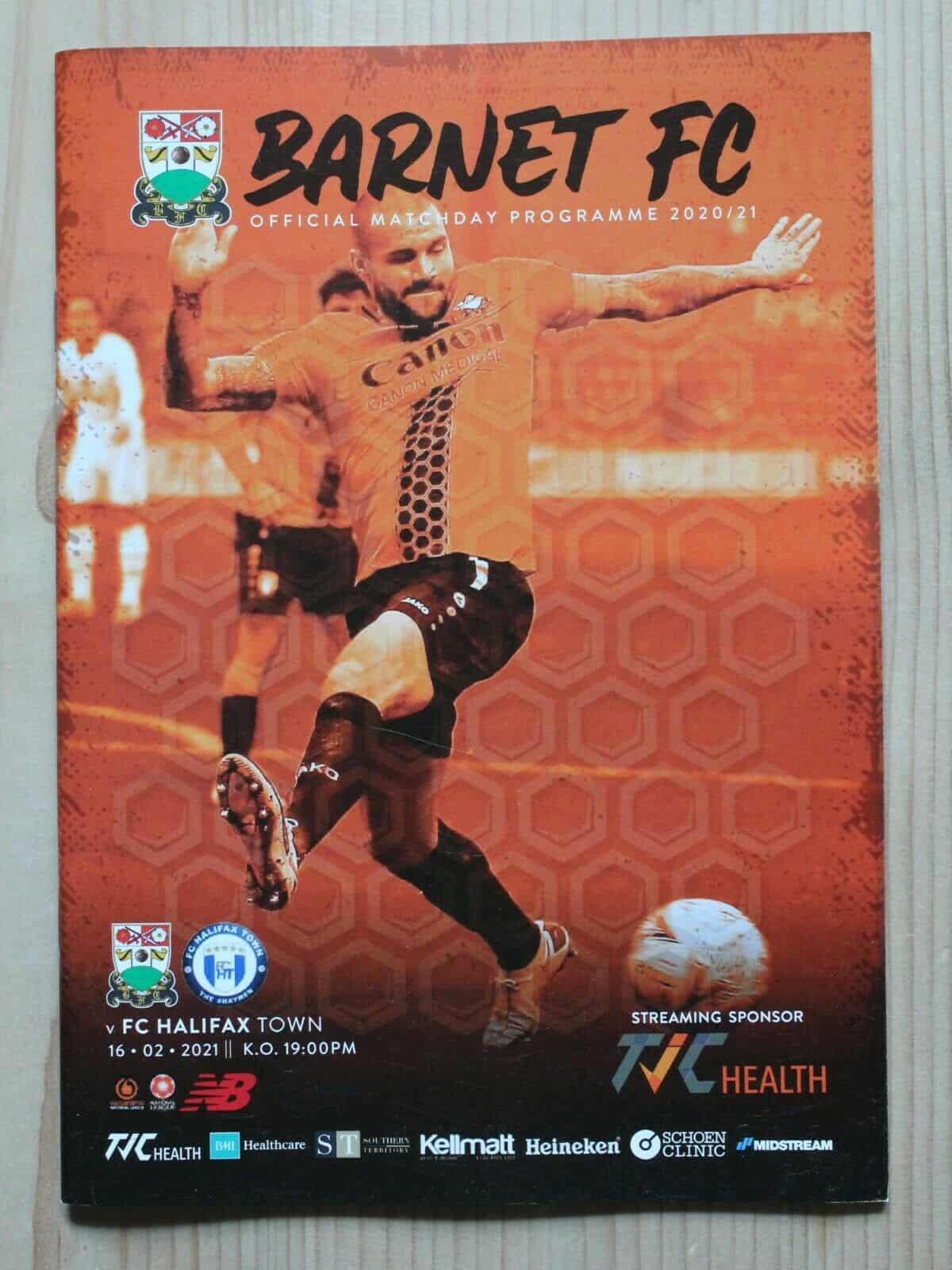 Barnet FC v FC Halifax Town 