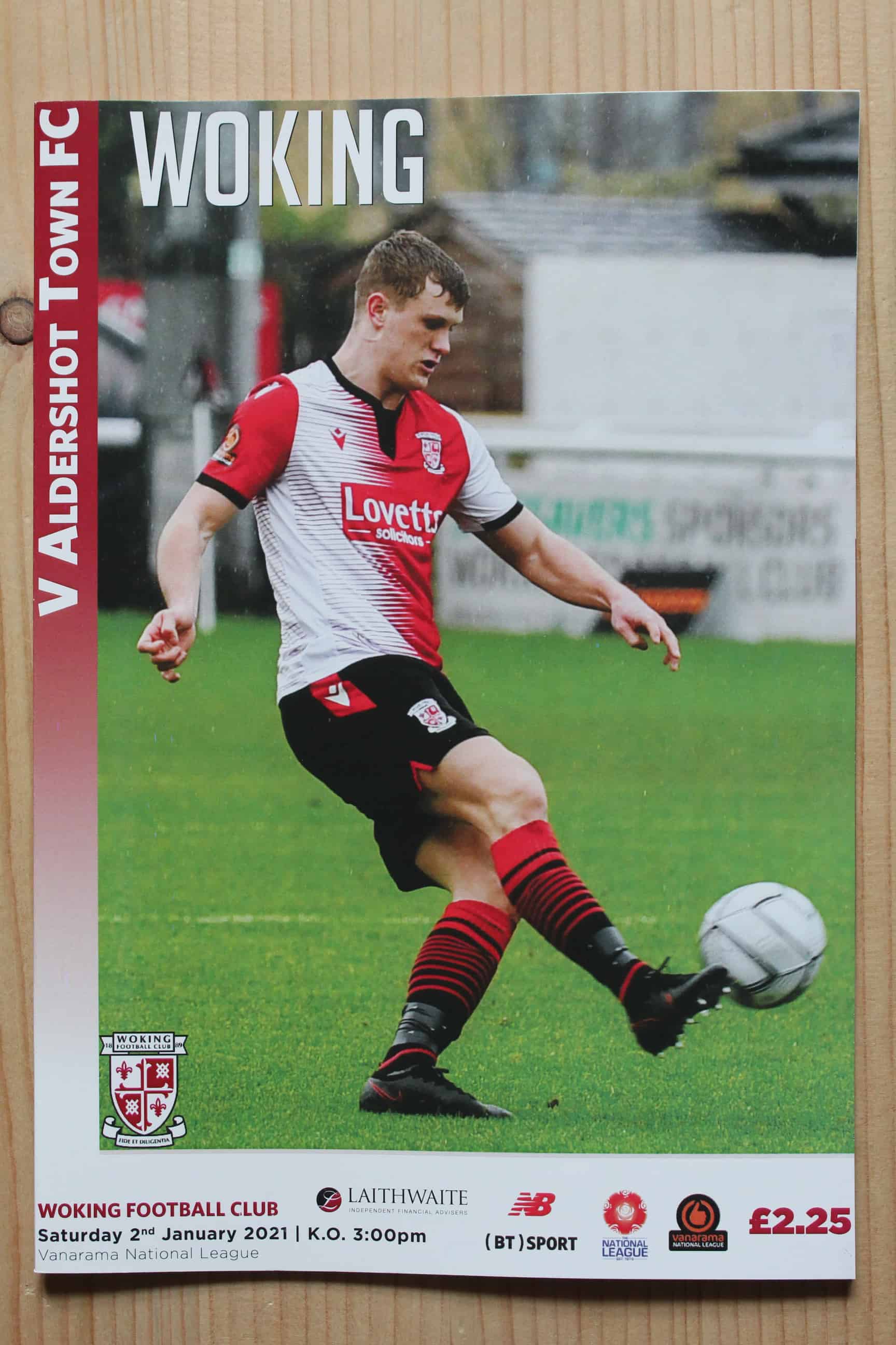 Woking FC v Aldershot Town F.C