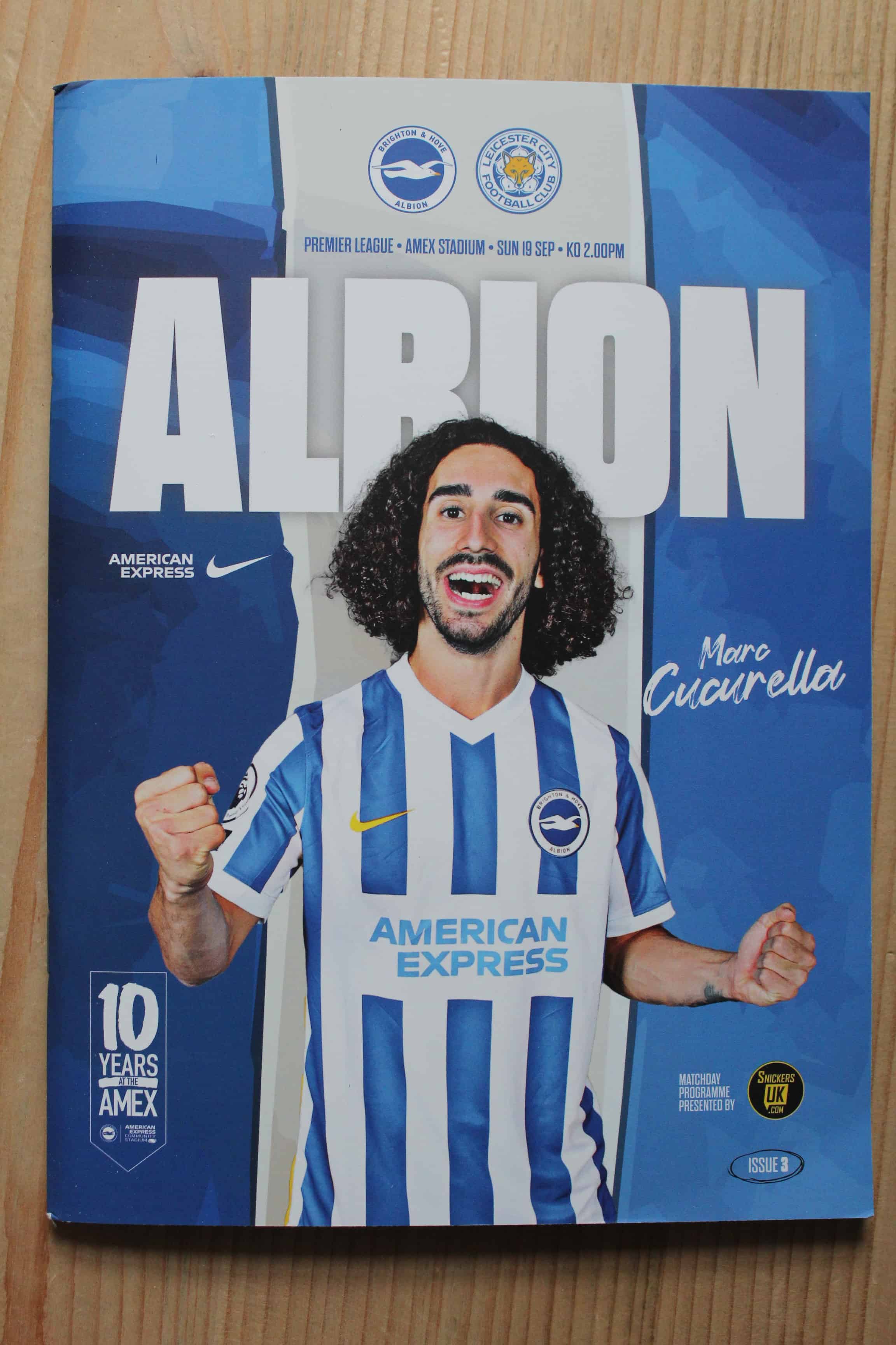 Brighton & Hove Albion FC v Leicester City FC