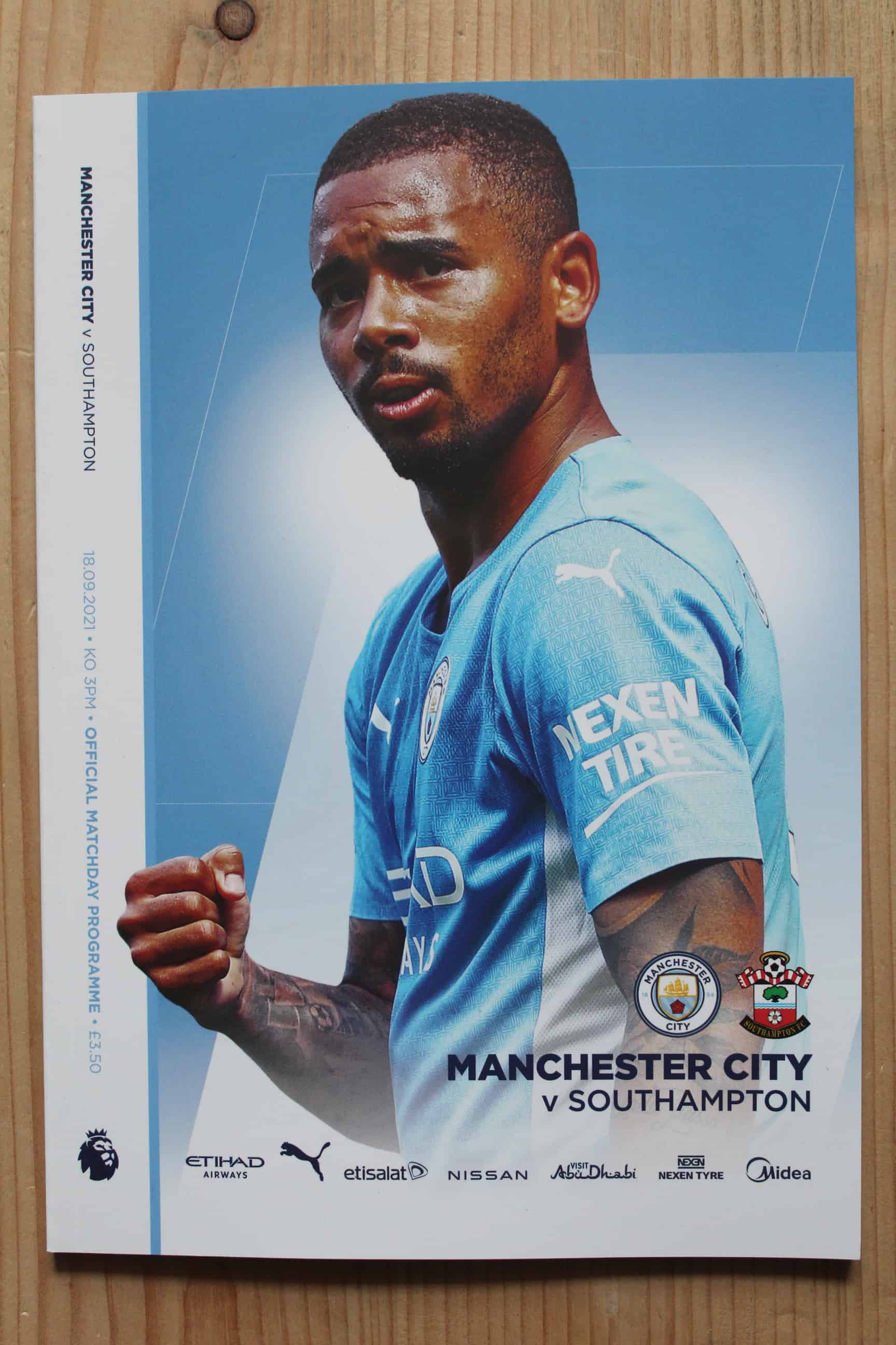 Manchester City FC v Southampton FC