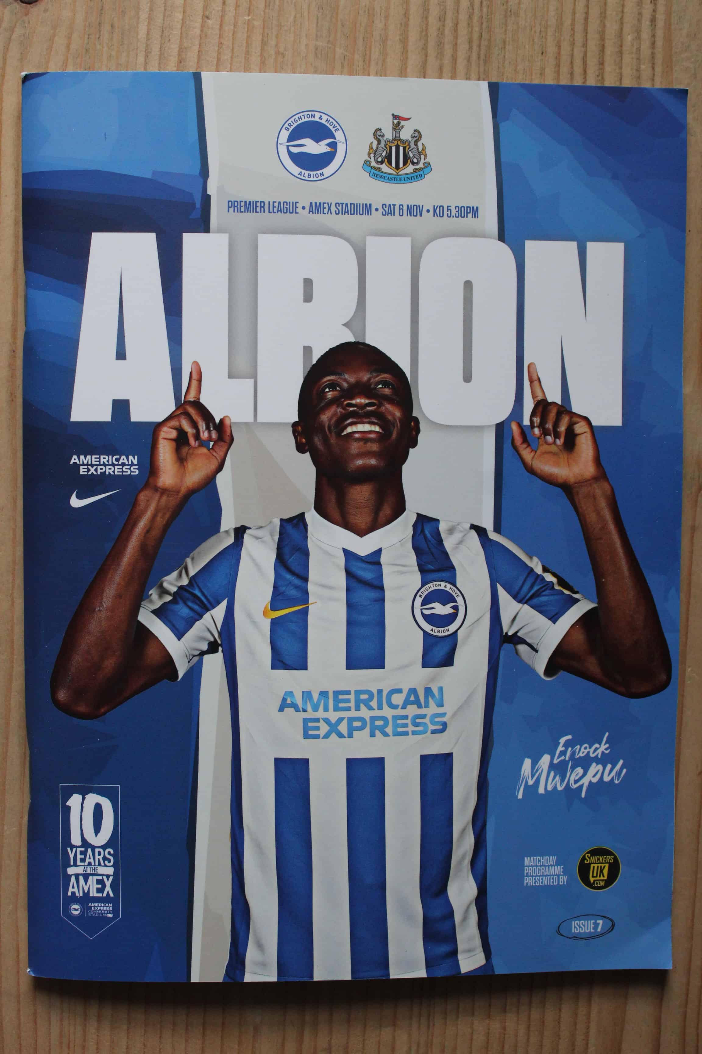 Brighton & Hove Albion FC v Newcastle United FC