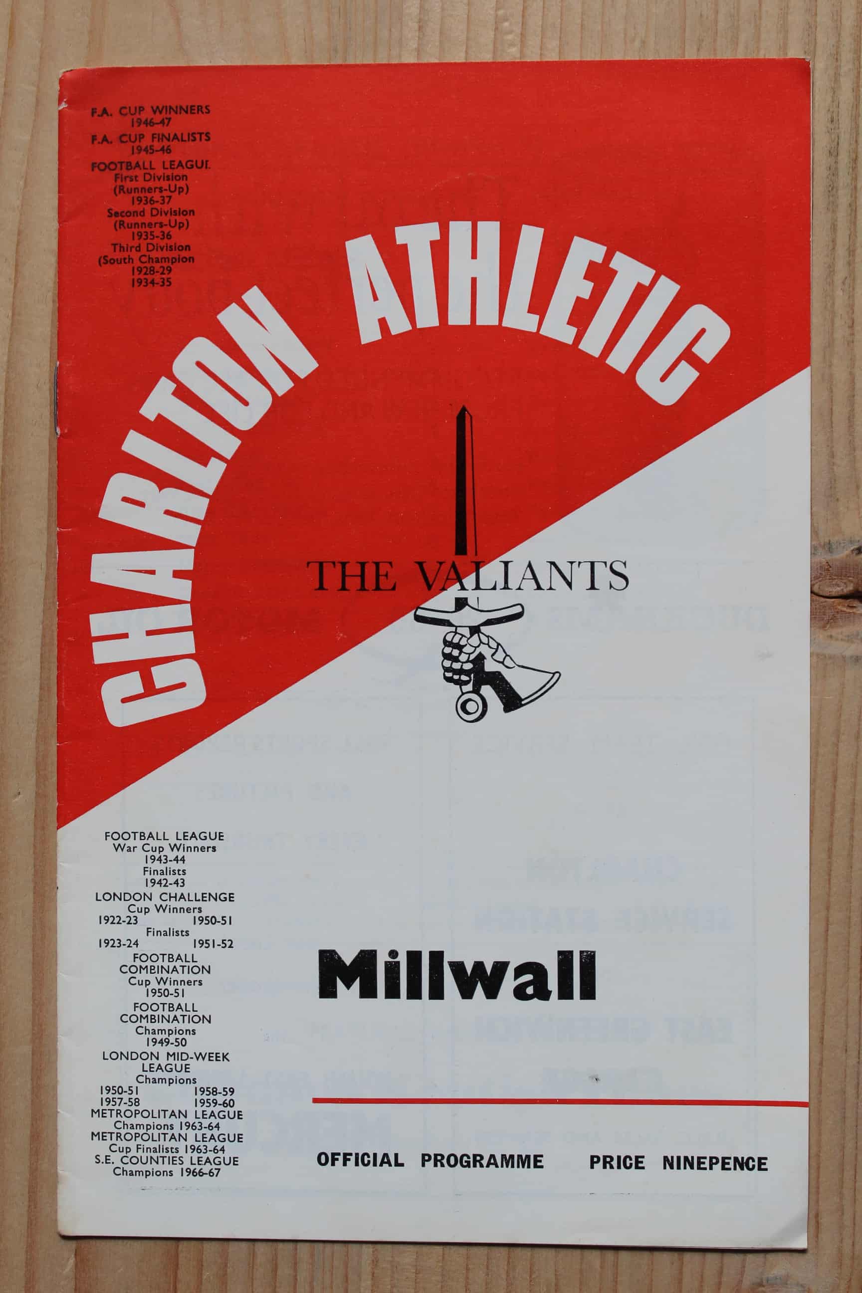 Charlton Athletic FC v Millwall FC