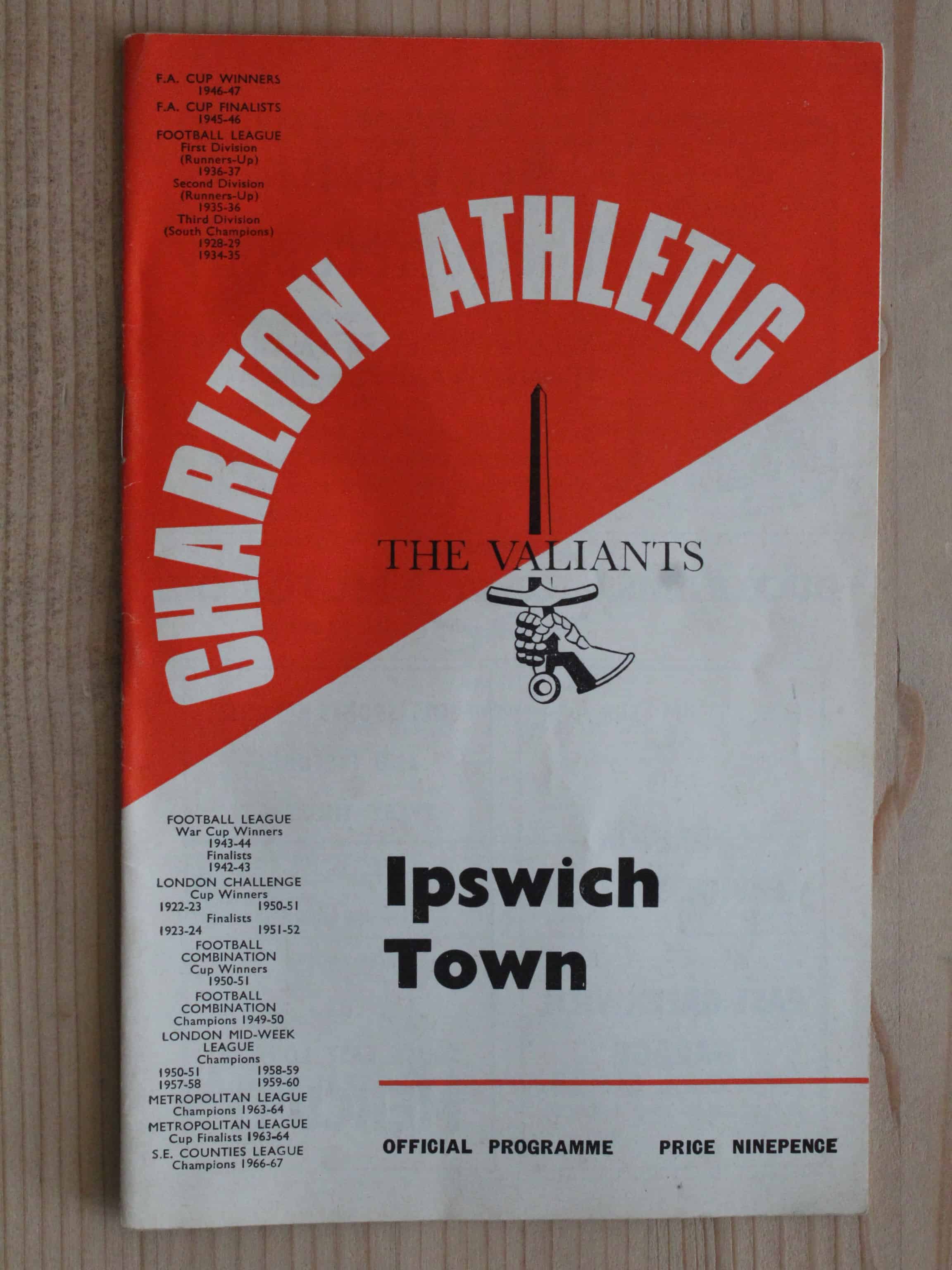 Charlton Athletic FC v Ipswich Town FC