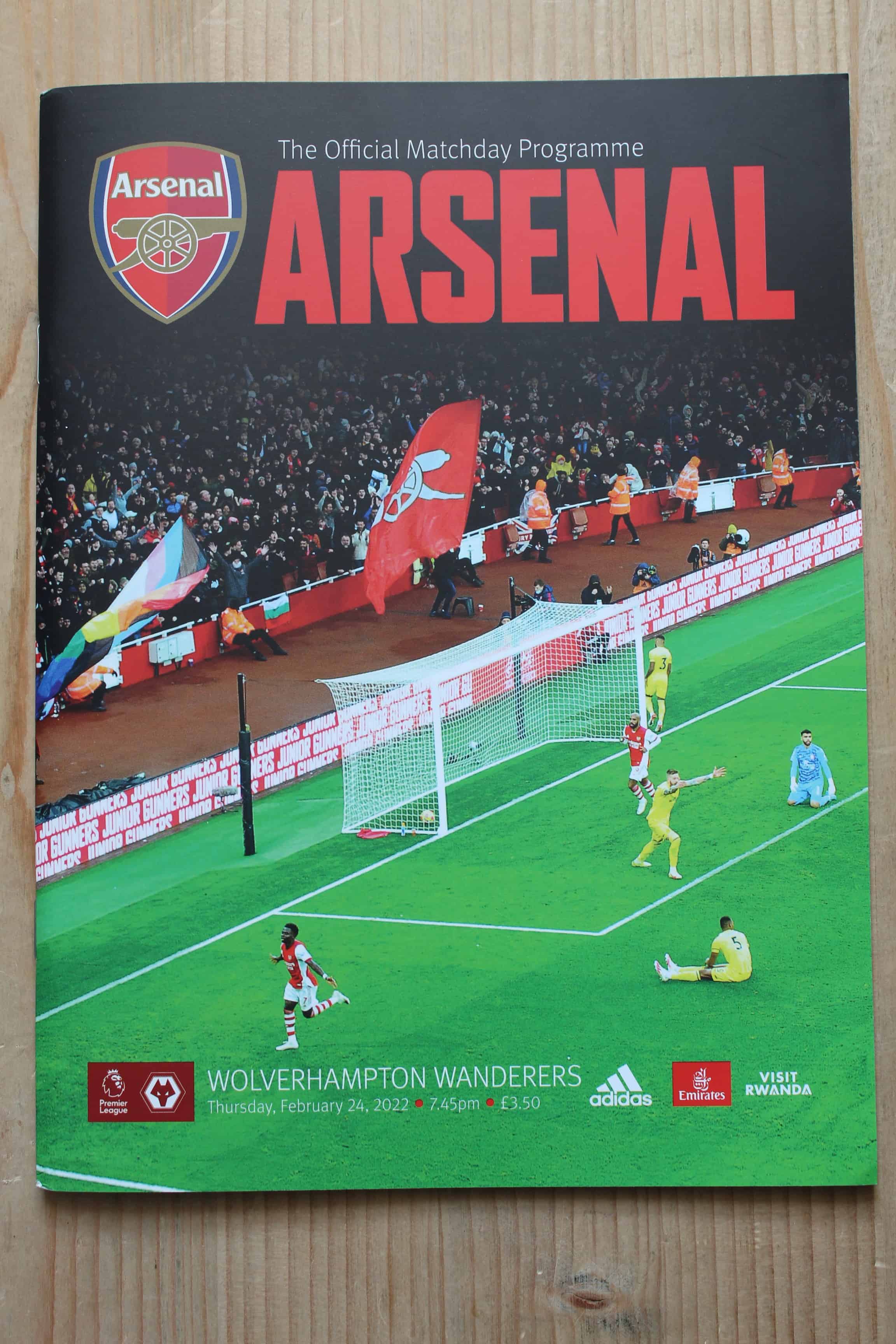 Arsenal FC v Wolverhampton Wanderers FC