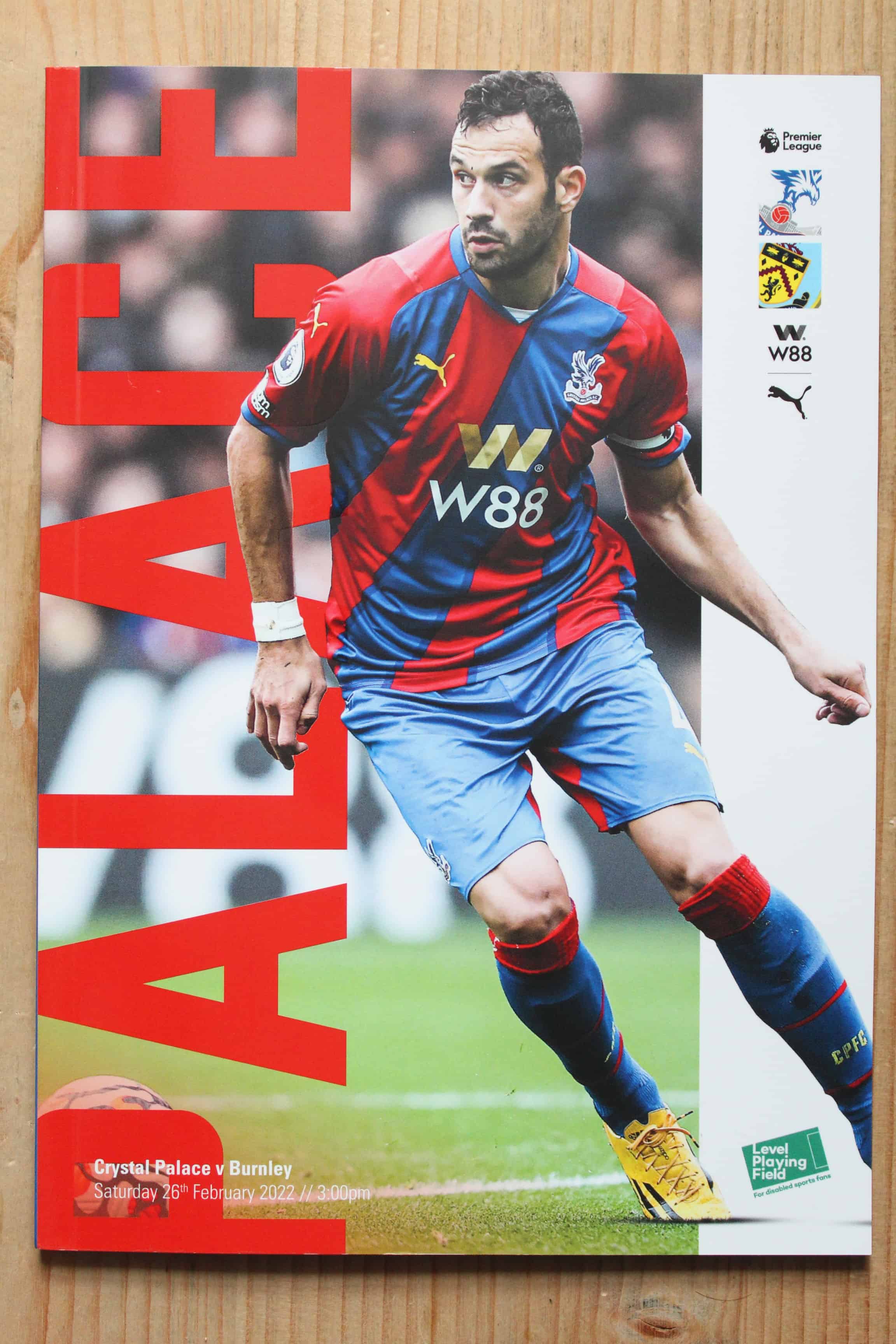 Crystal Palace FC v Burnley FC