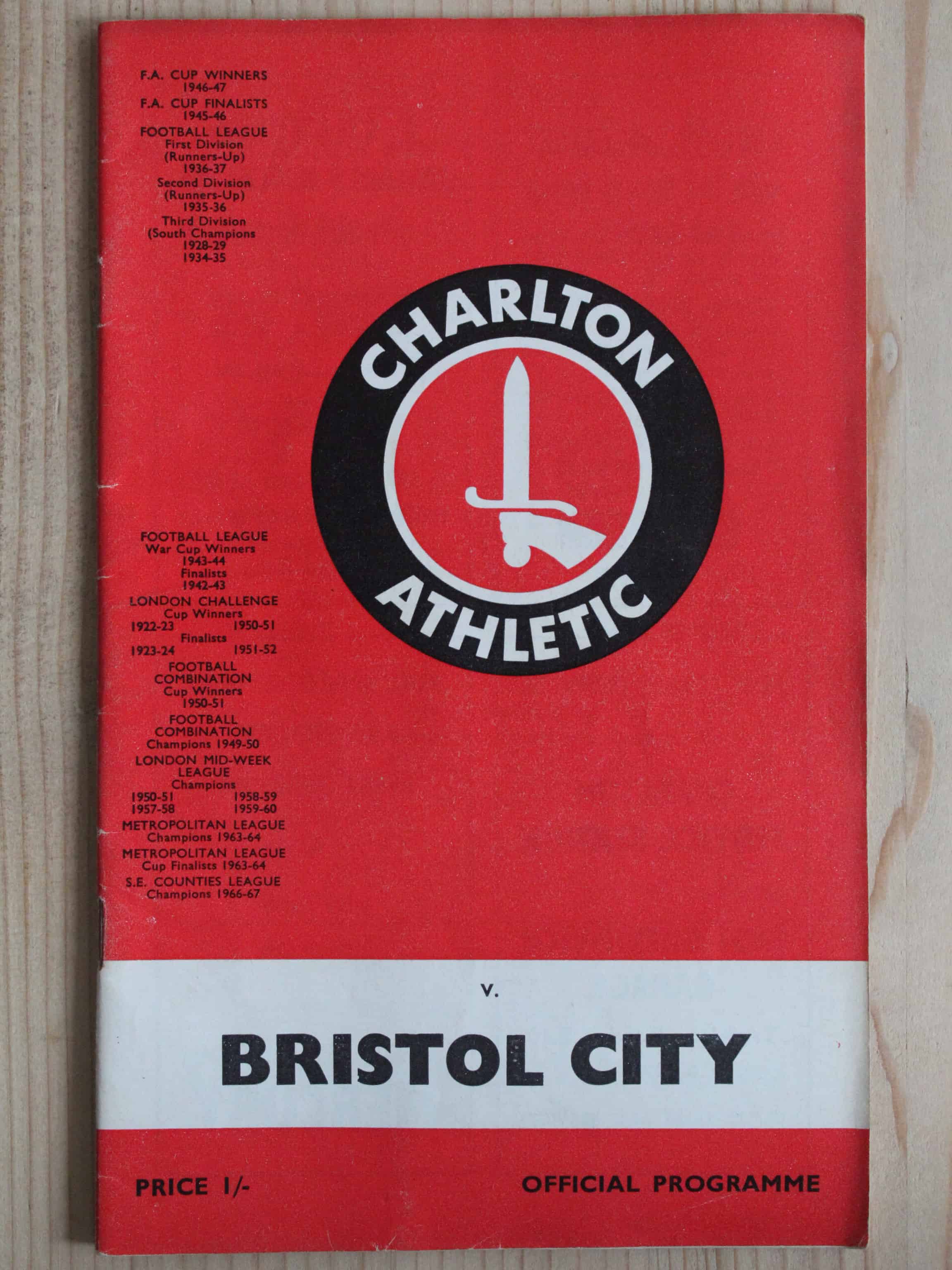 Charlton Athletic FC v Bristol City FC