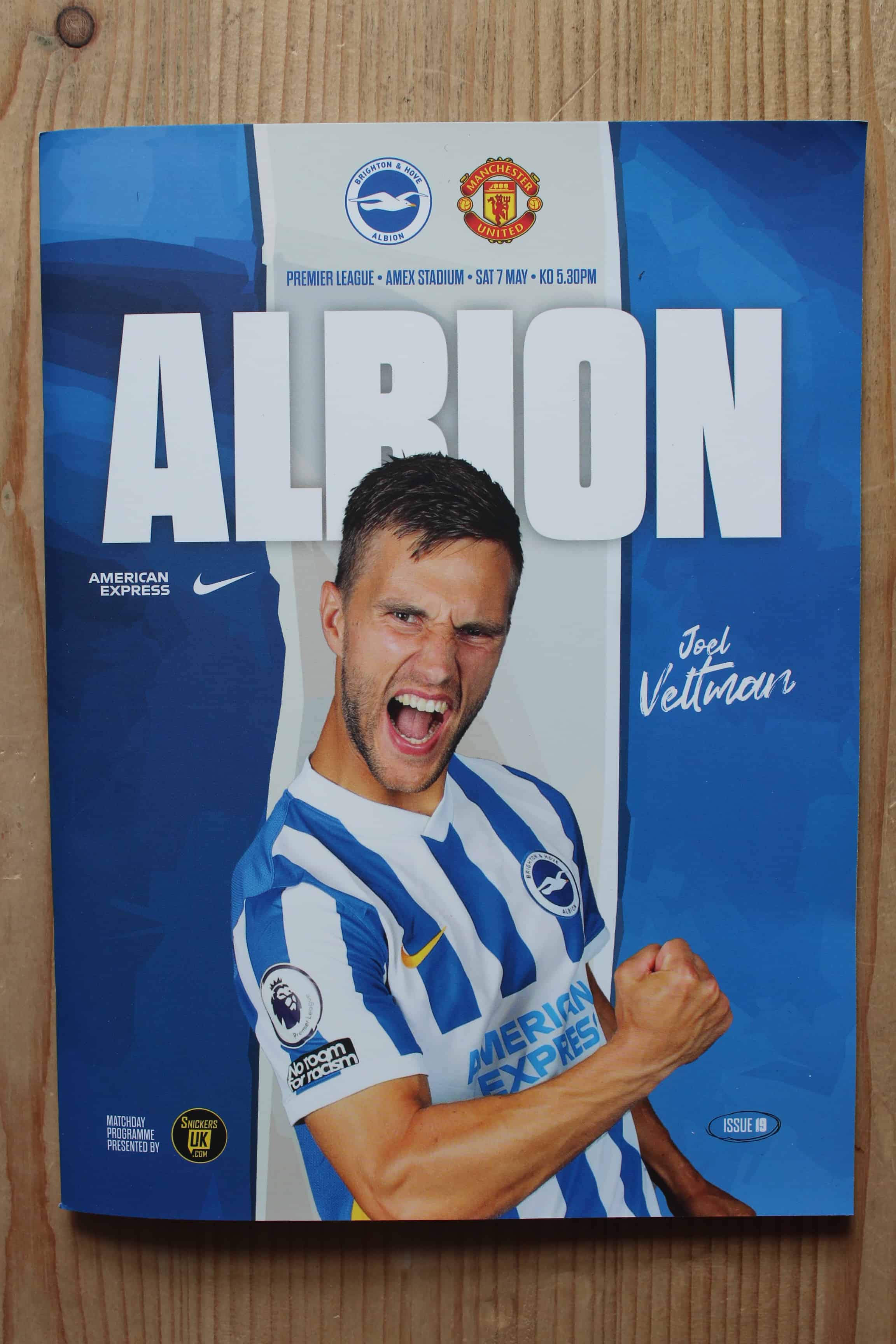 Brighton & Hove Albion FC v Manchester United FC