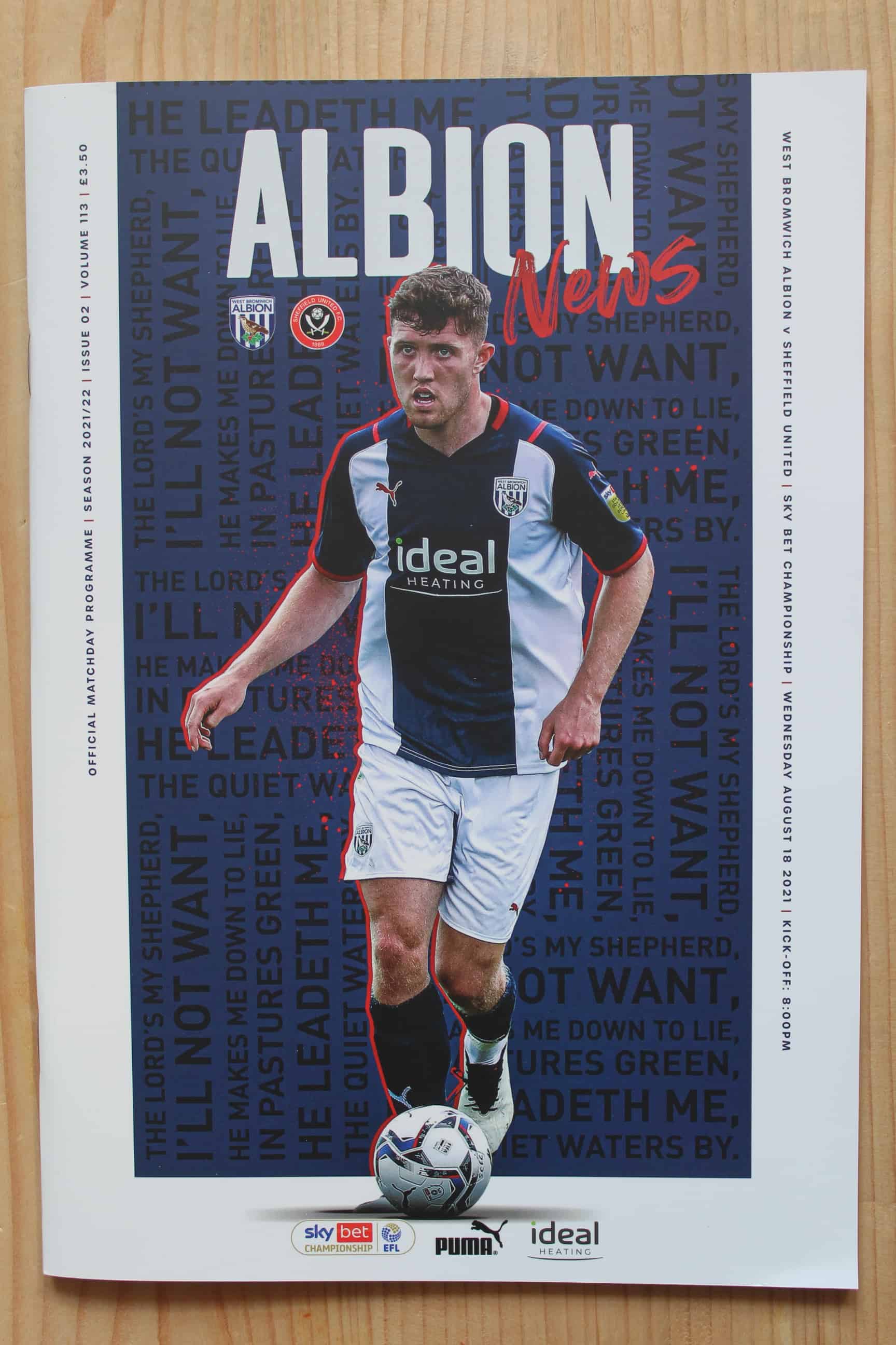 West Bromwich Albion FC  v Sheffield United FC