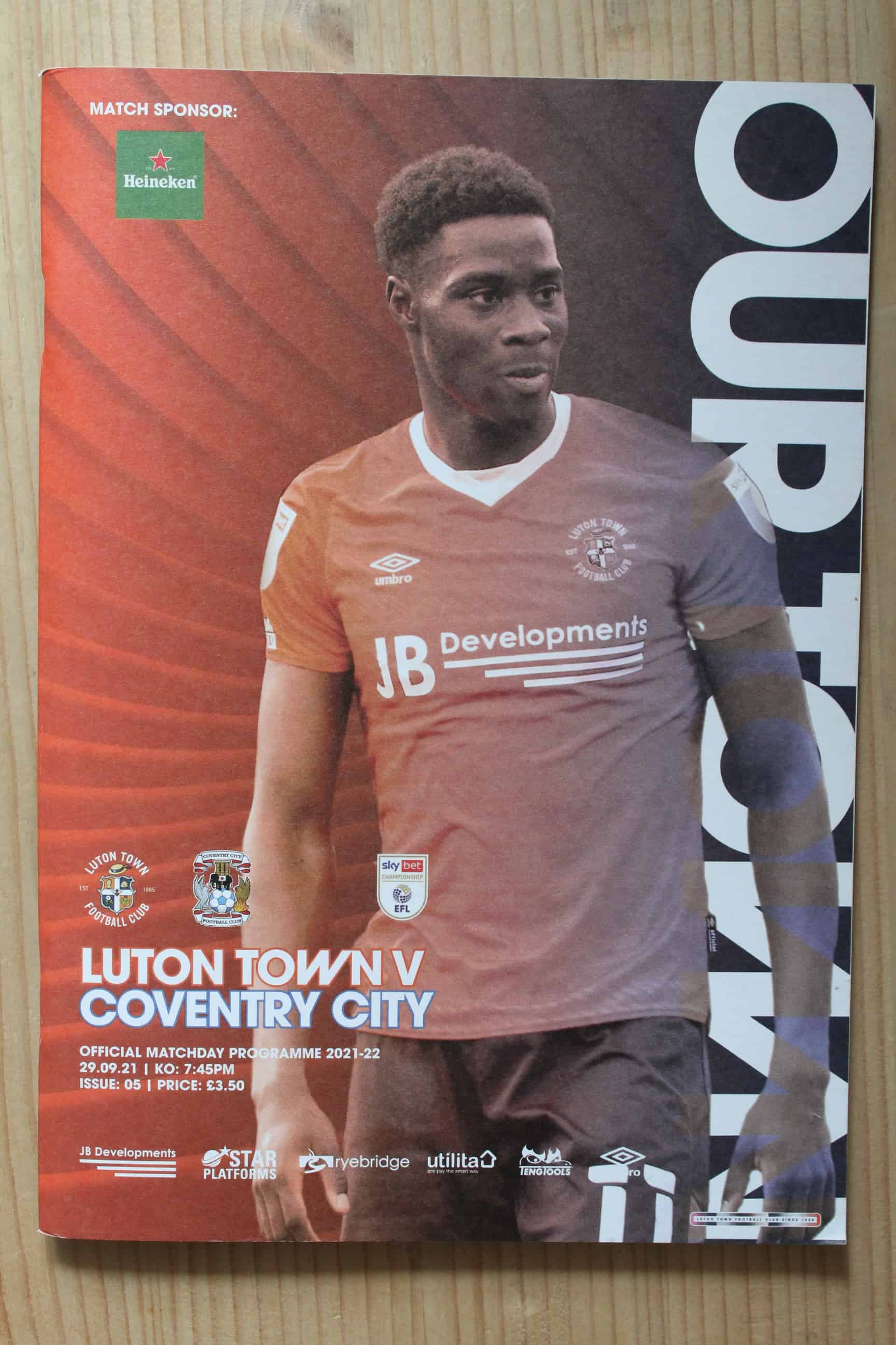 Luton Town FC v Coventry City FC