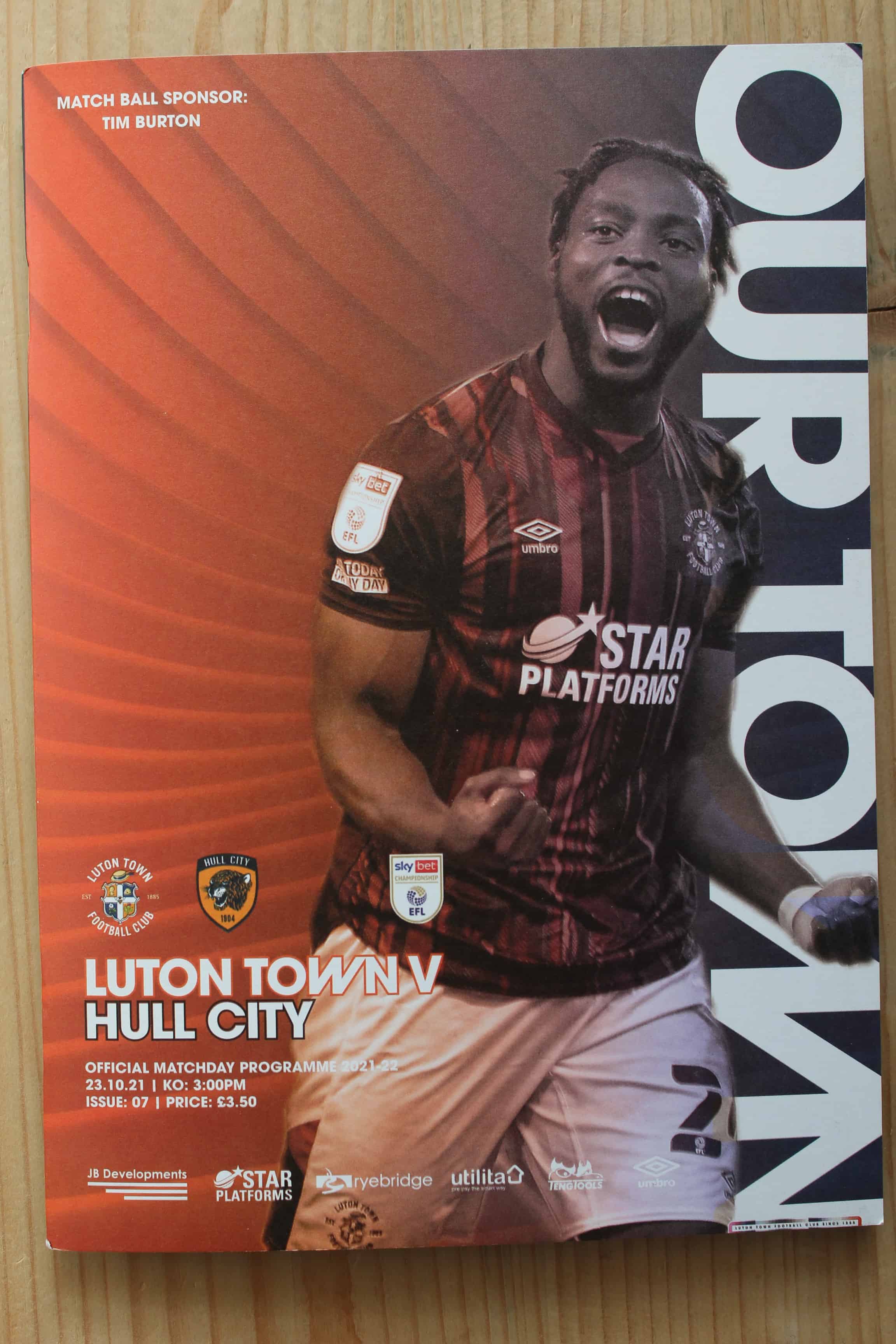 Luton Town FC v Hull City FC