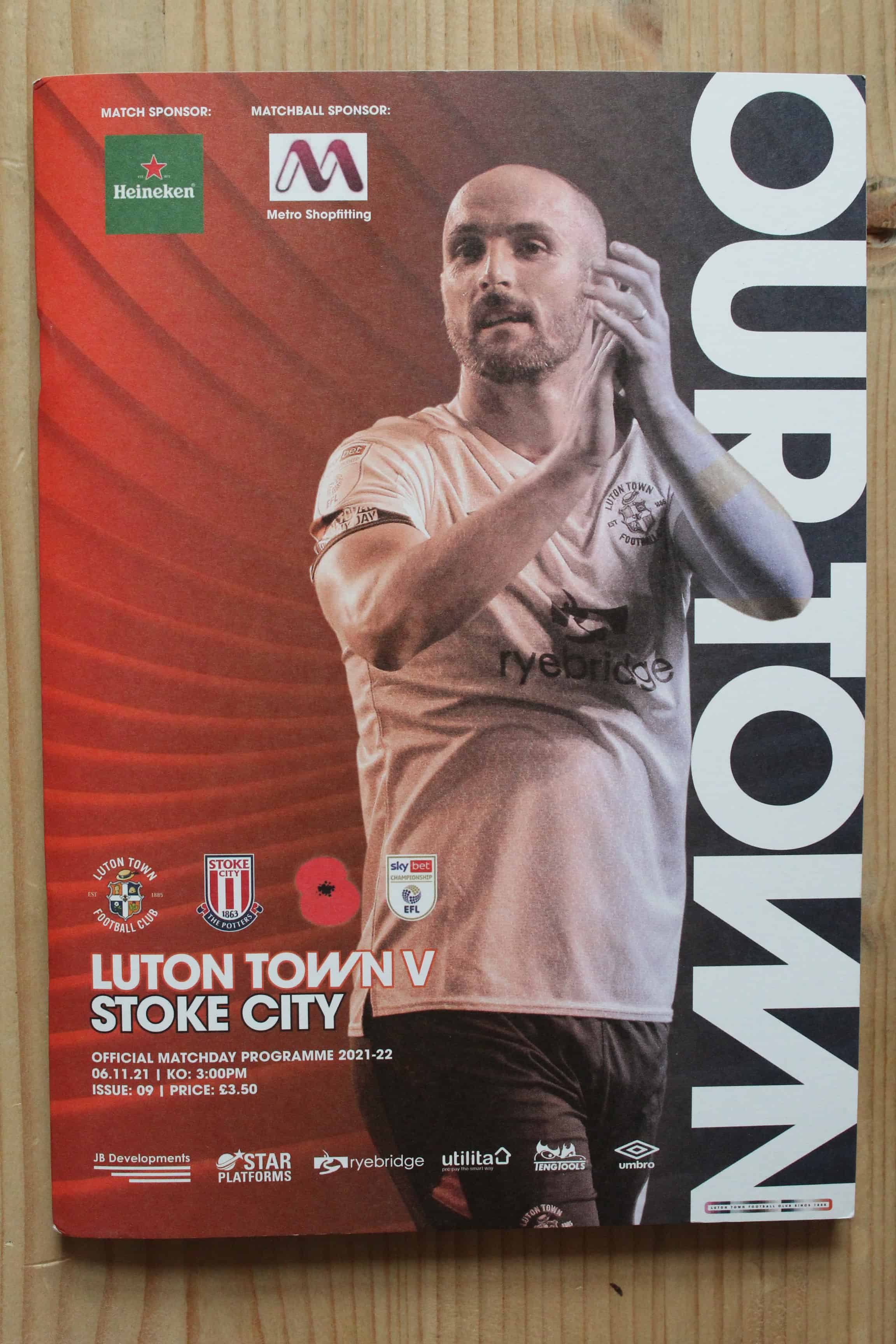 Luton Town FC v Stoke City FC