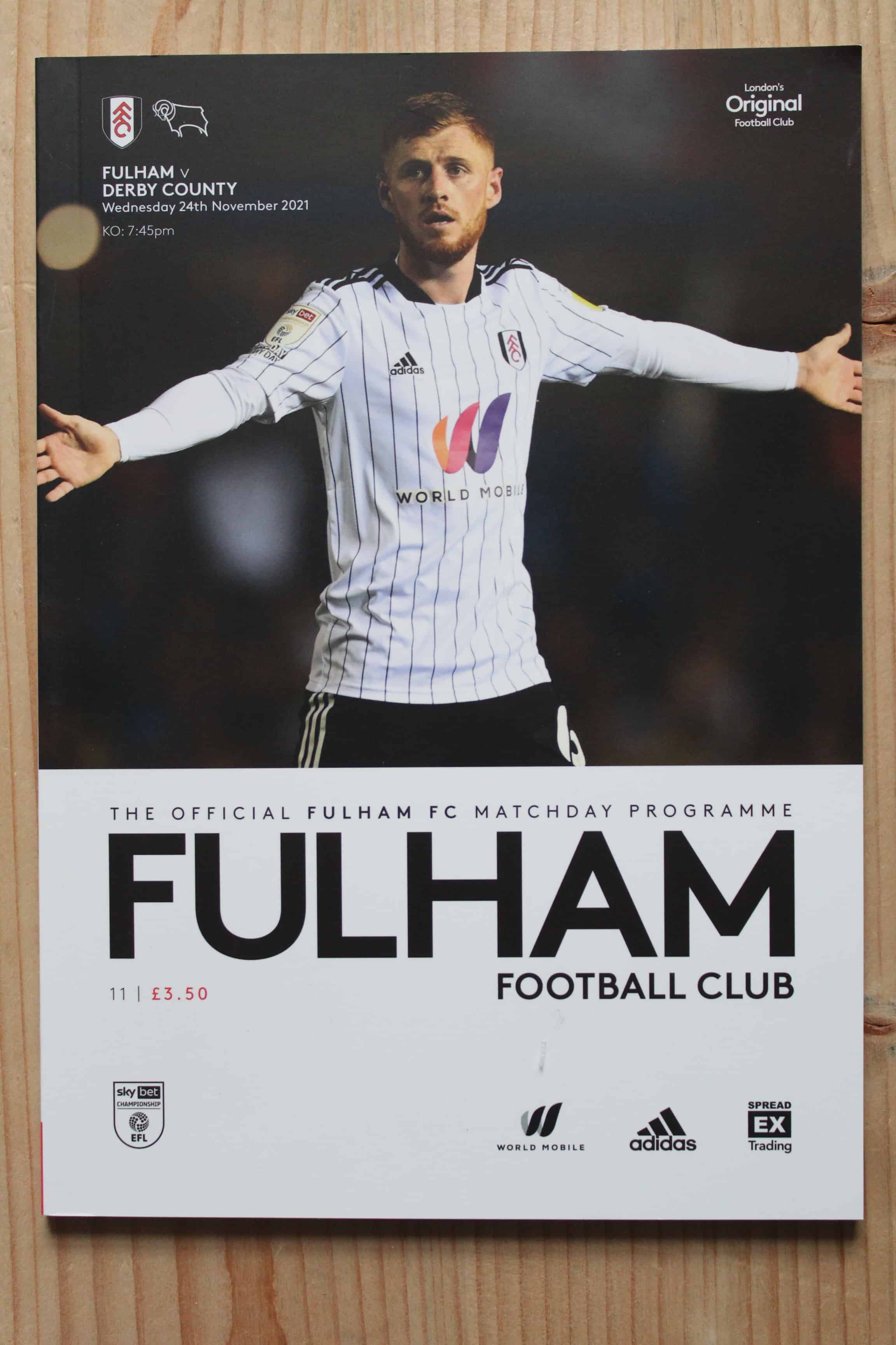 Fulham FC v Derby County FC