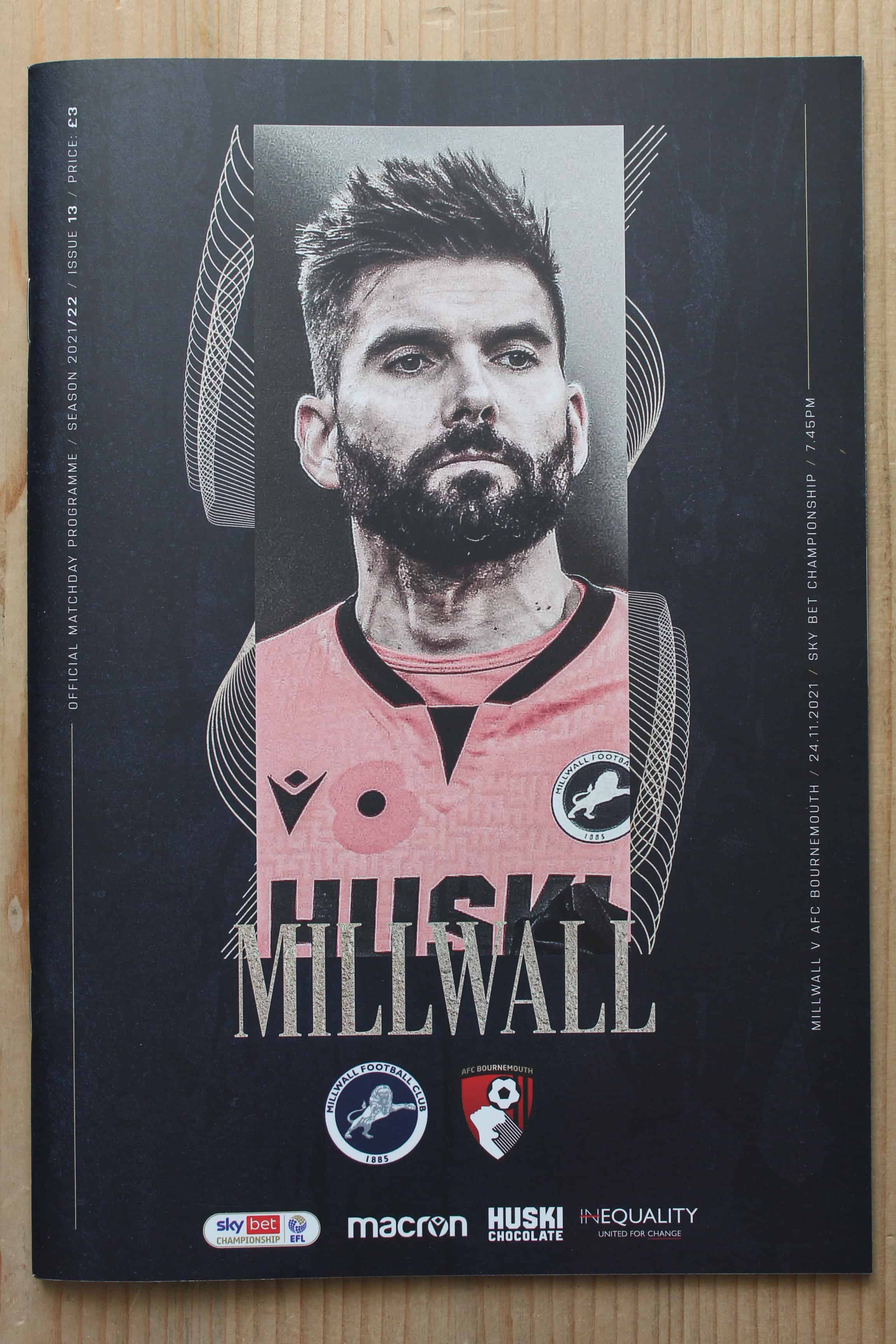 Millwall FC v AFC Bournemouth