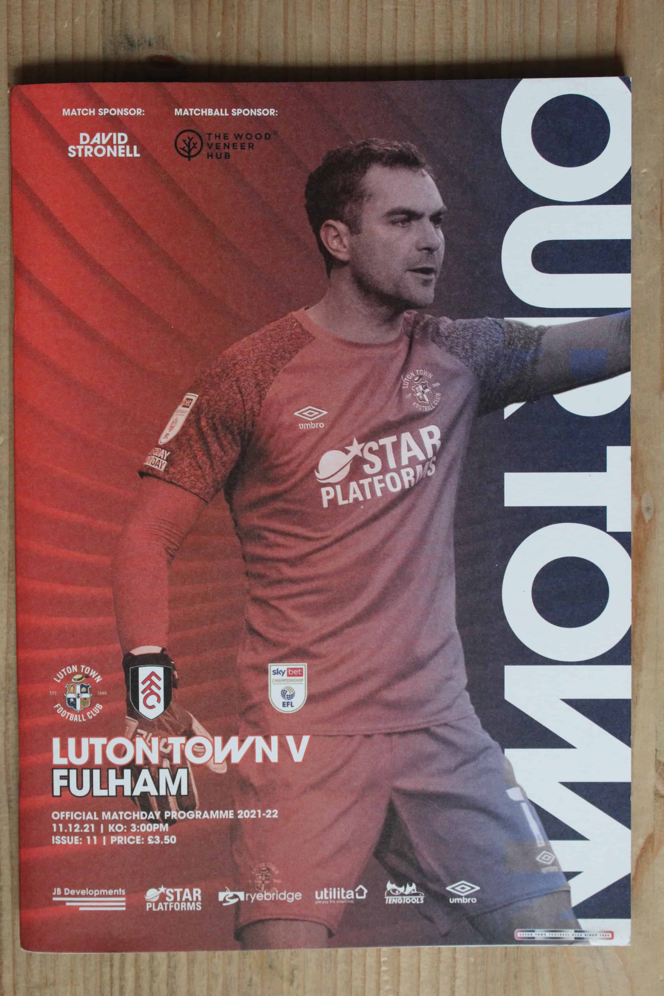 Luton Town FC v Fulham FC