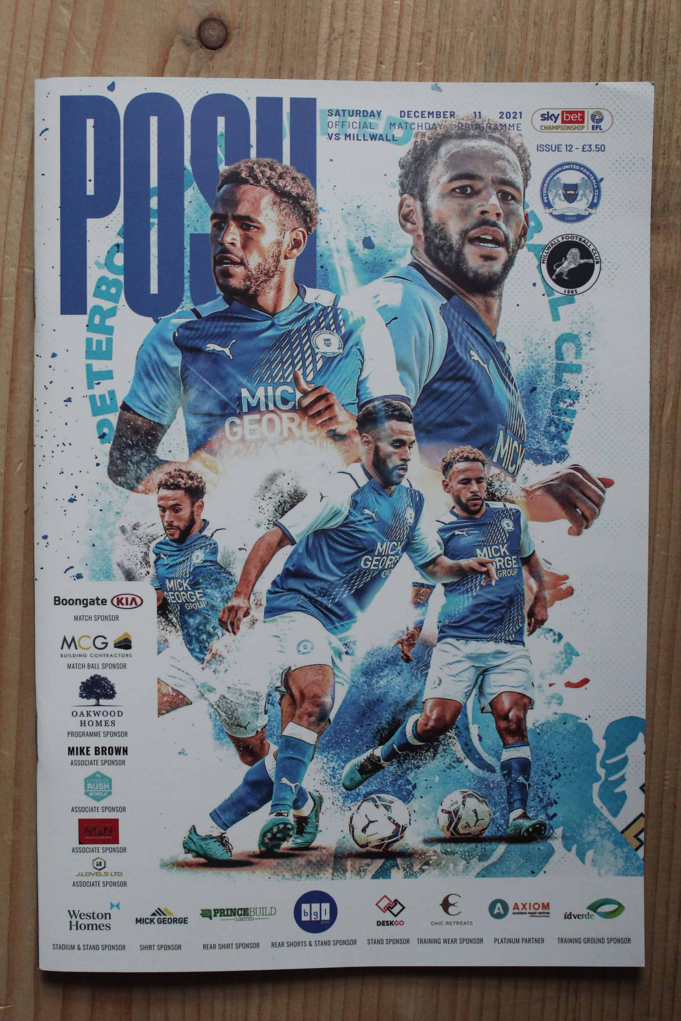 Peterborough United FC v Millwall FC