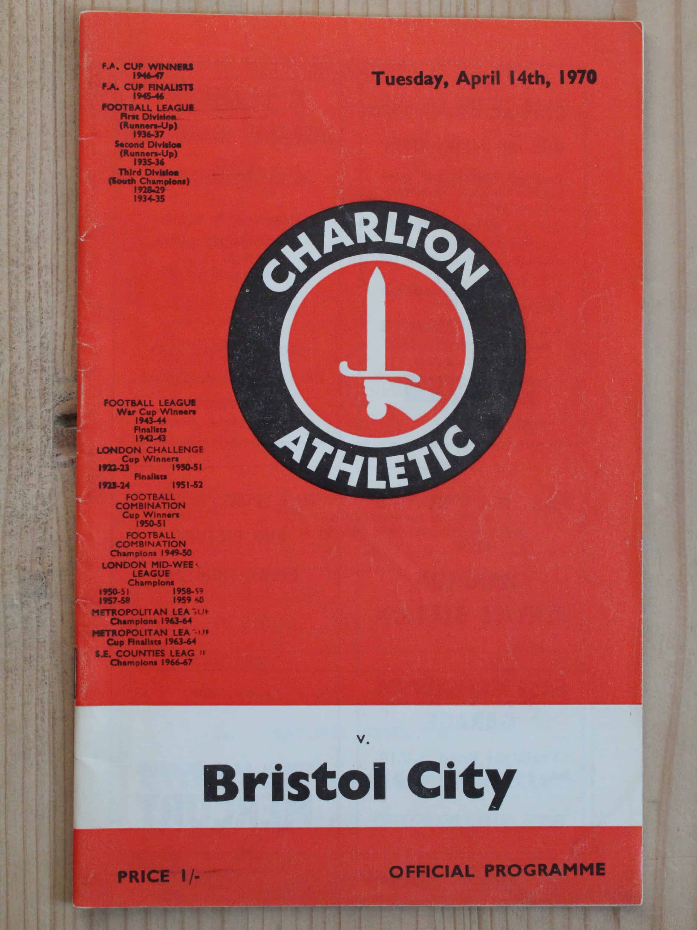 Charlton Athletic FC v Bristol City FC