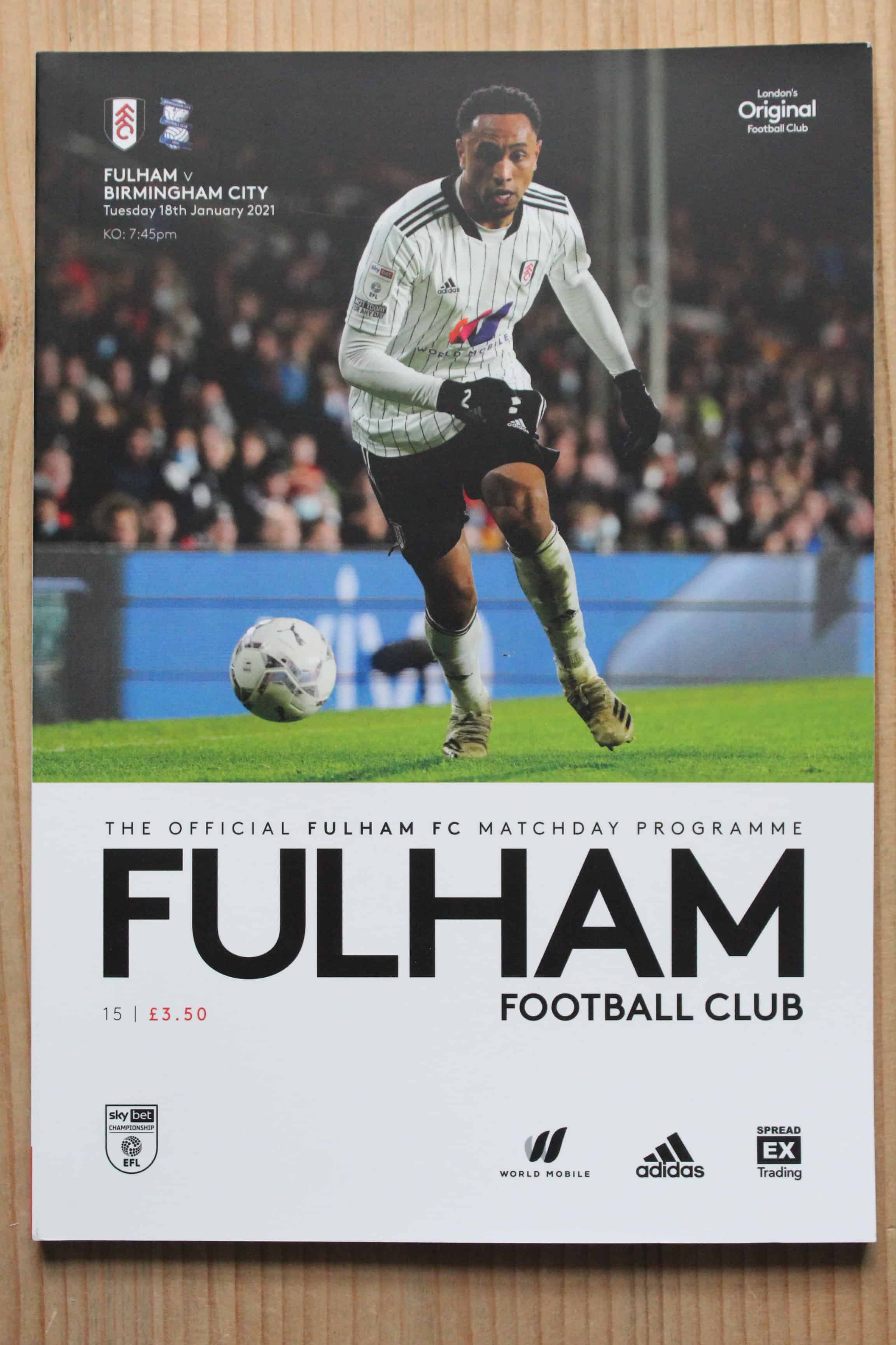 Fulham FC v Birmingham City FC