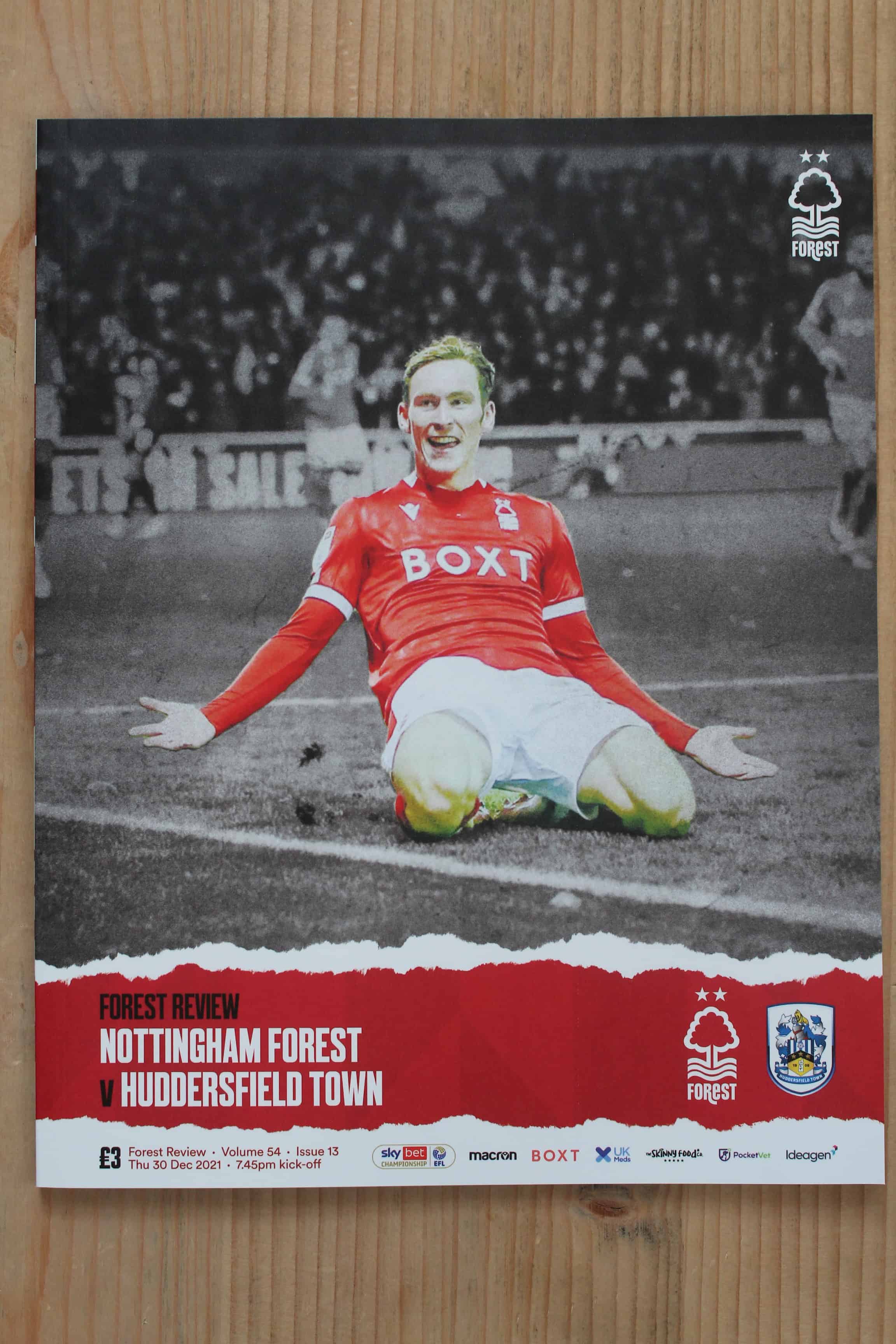 Nottingham Forest FC v Huddersfield Town FC